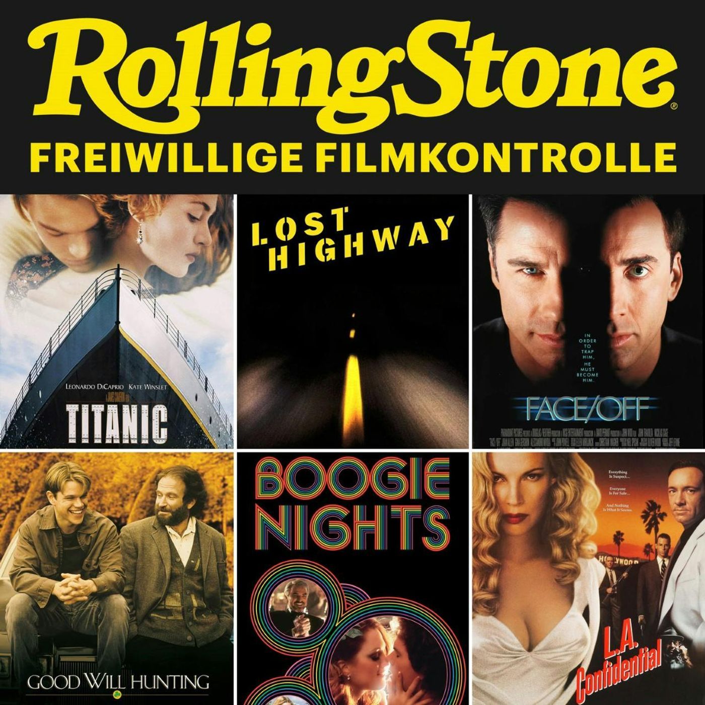 1997: Titanic, Boogie Nights, L.A. Confidential, Good Will Hunting, Face/Off, Lost Highway und mehr