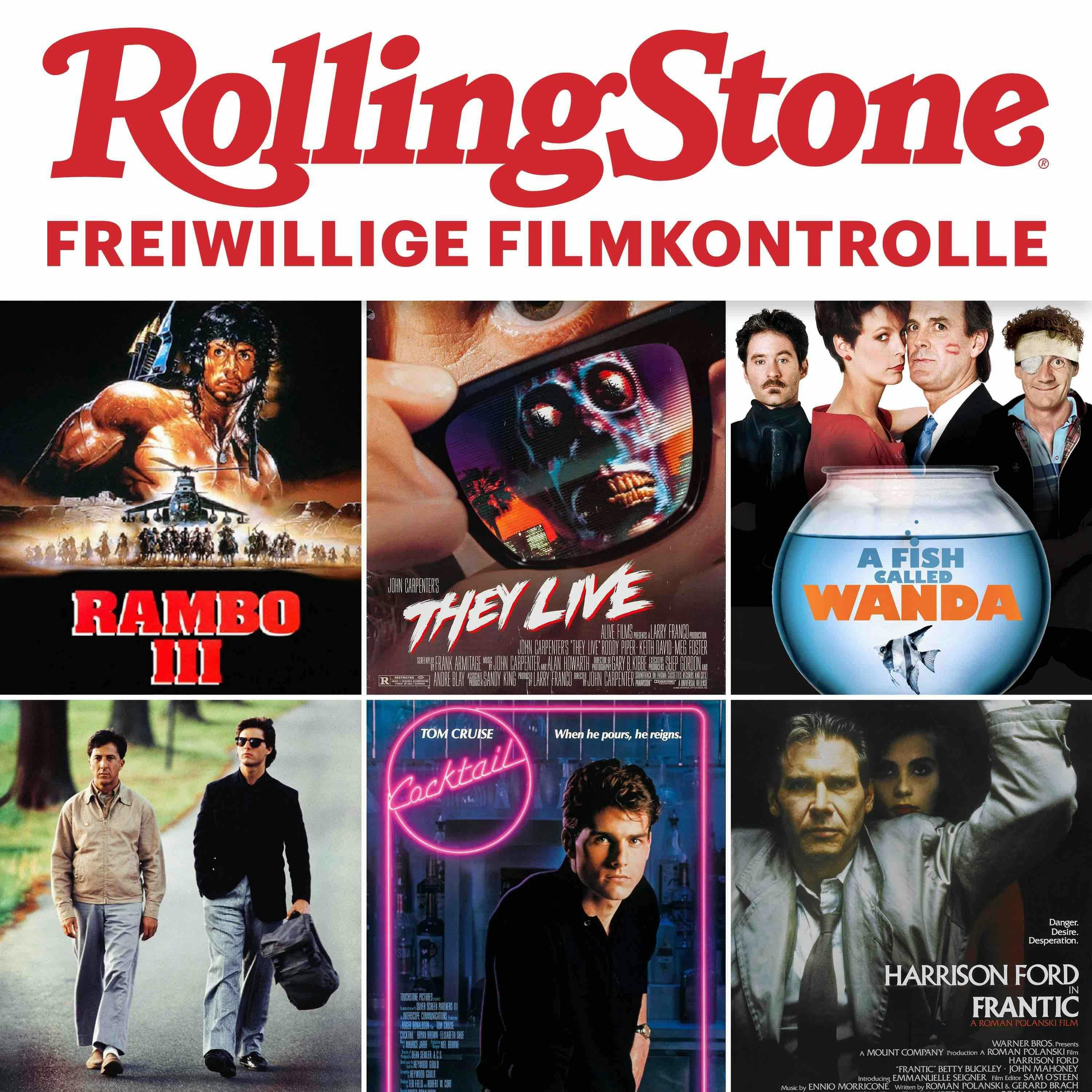 1988: Rain Man, Rambo 3, Sie leben, Big, Cocktail, Frantic, Fisch namens Wanda und mehr