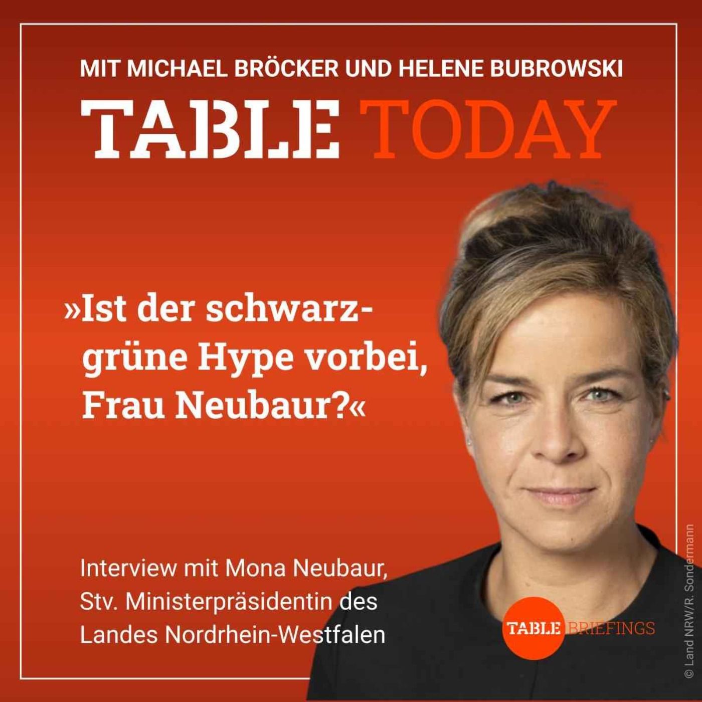 Ist der schwarz-grüne Hype vorbei, Frau Neubaur?