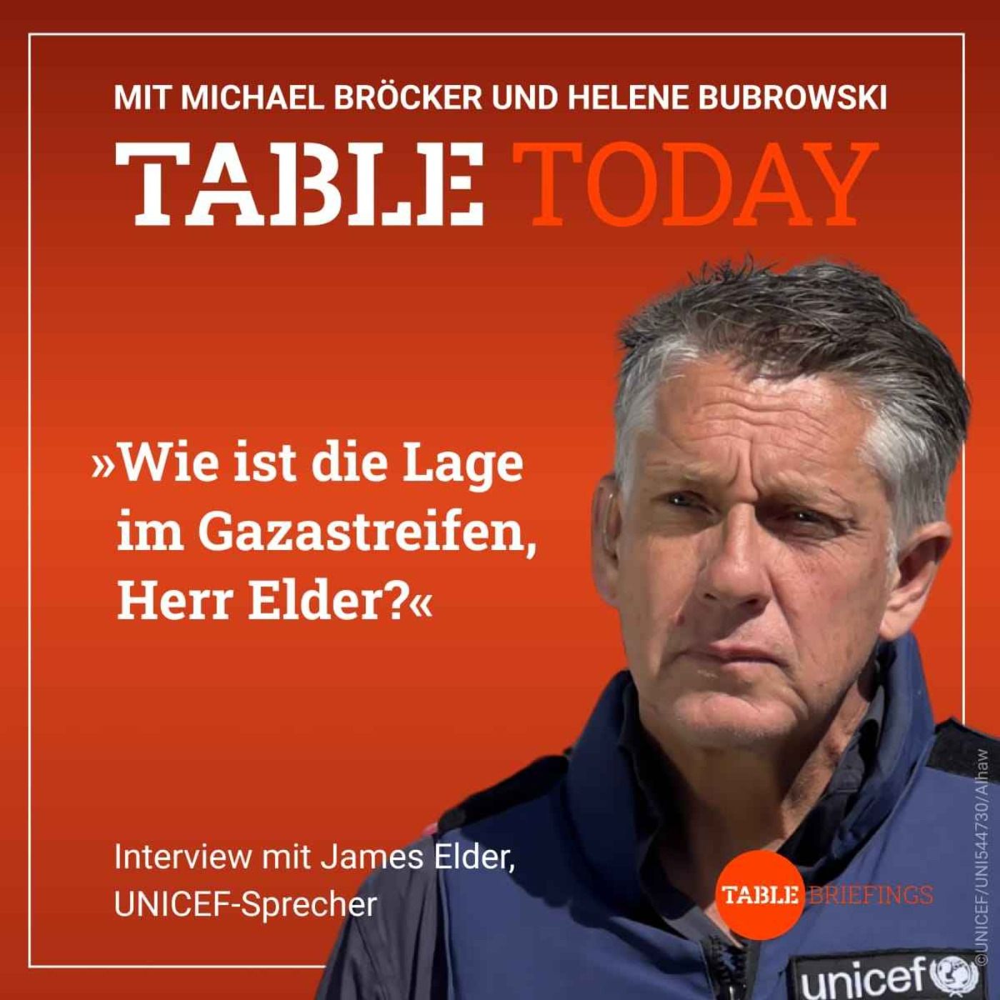 Wie ist die Lage im Gazastreifen, Herr Elder?