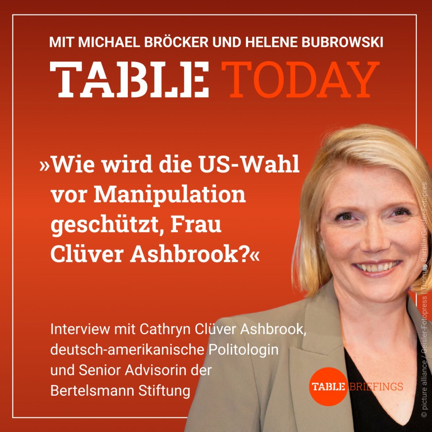 Wie wird die US-Wahl vor Manipulation geschützt, Frau Clüver Ashbrook?