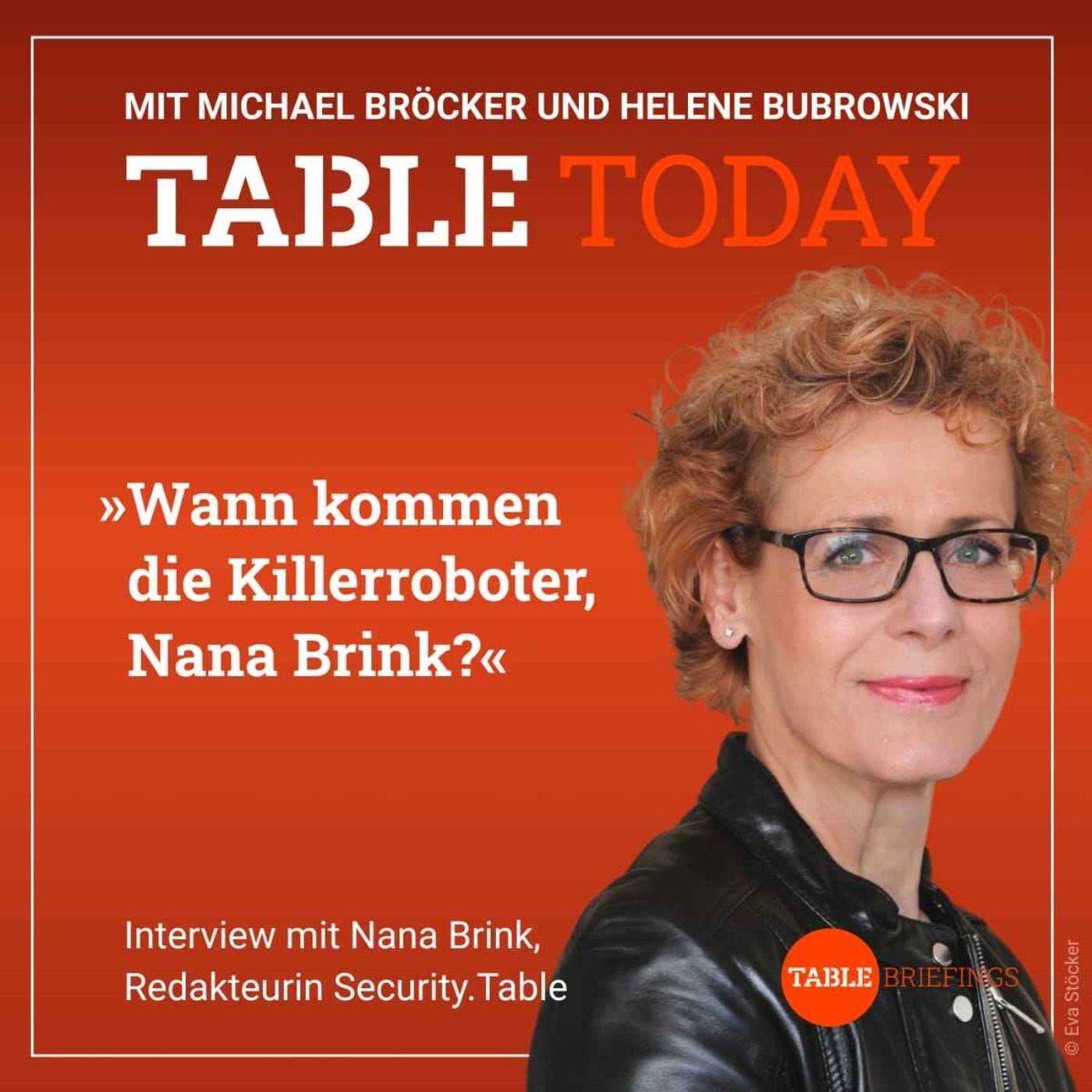 Wann kommen die Killerroboter, Nana Brink?