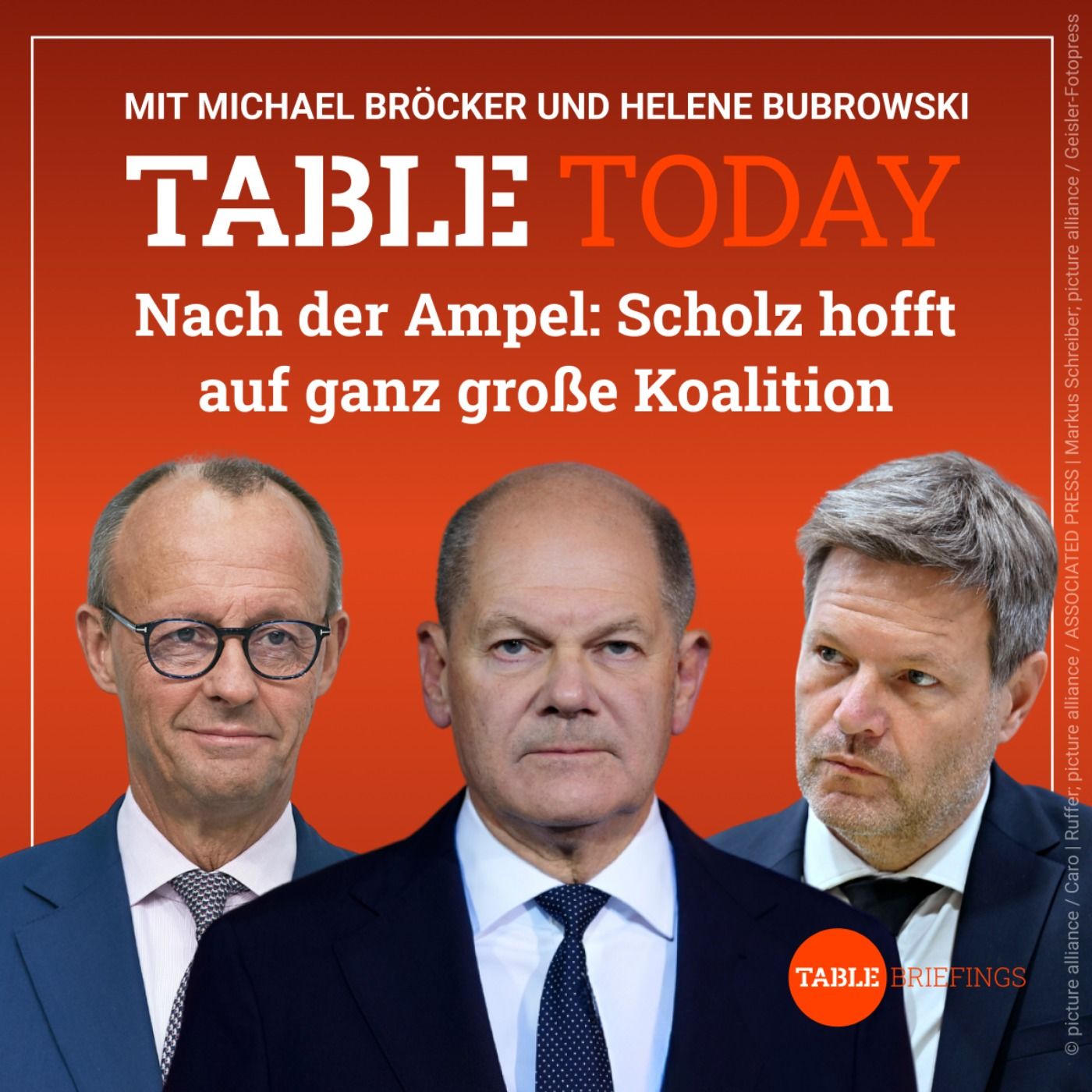 Nach der Ampel: Scholz hofft auf ganz große Koalition
