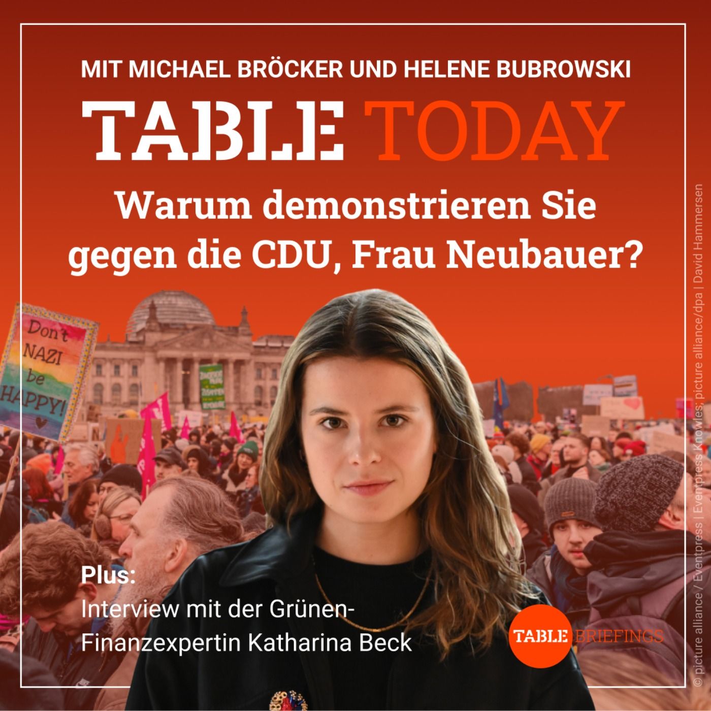 Warum protestieren Sie gegen die CDU, Frau Neubauer ?