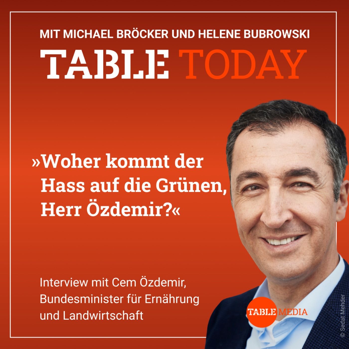 Woher kommt der Hass auf die Grünen, Herr Özdemir?