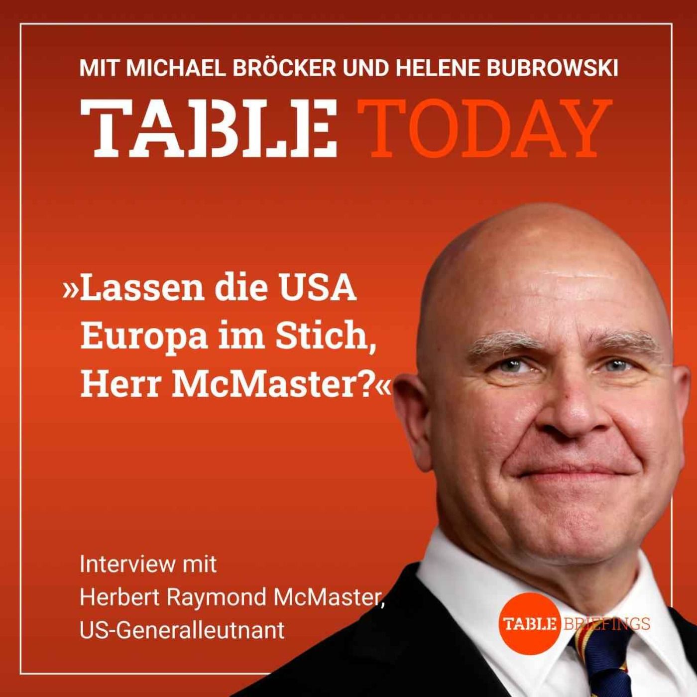 Lassen die USA Europa im Stich, Herr McMaster?