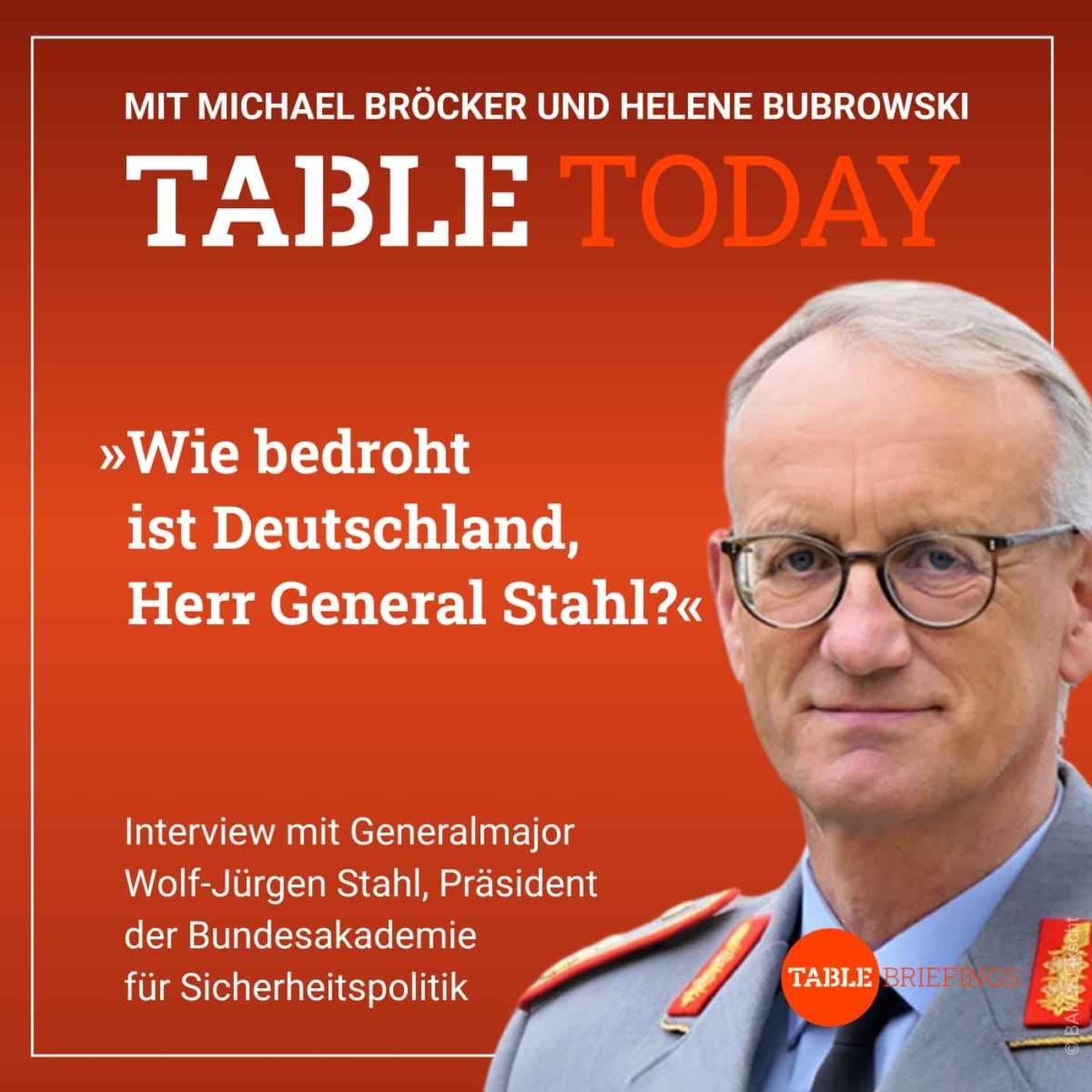 Wie bedroht ist Deutschland, Herr General Stahl?