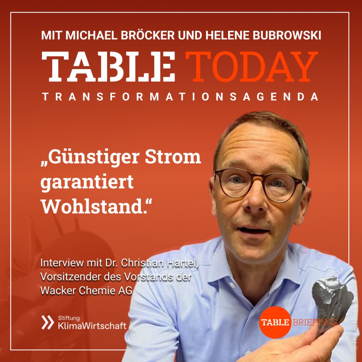Günstiger Strom garantiert Wohlstand