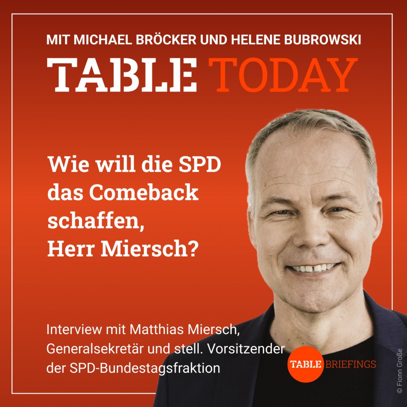 Wie will die SPD das Comeback schaffen, Herr Miersch?