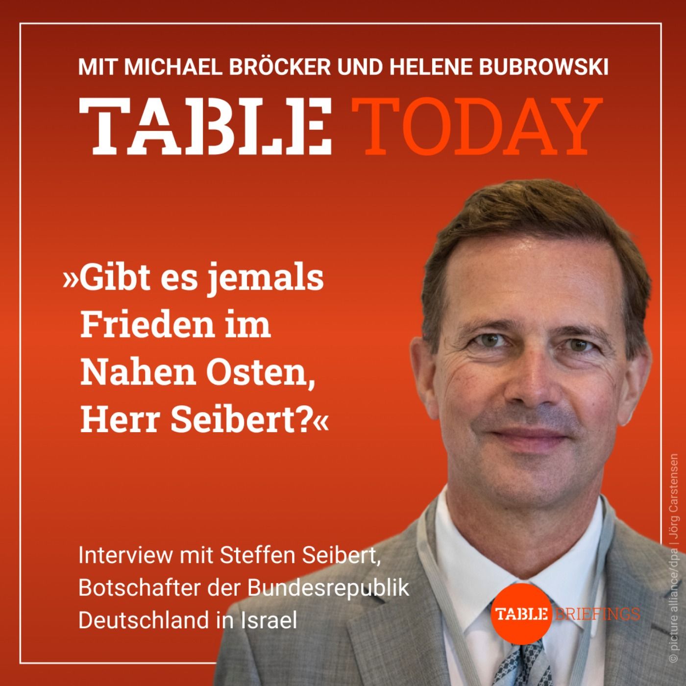 Gibt es jemals Frieden im Nahen Osten, Herr Seibert?