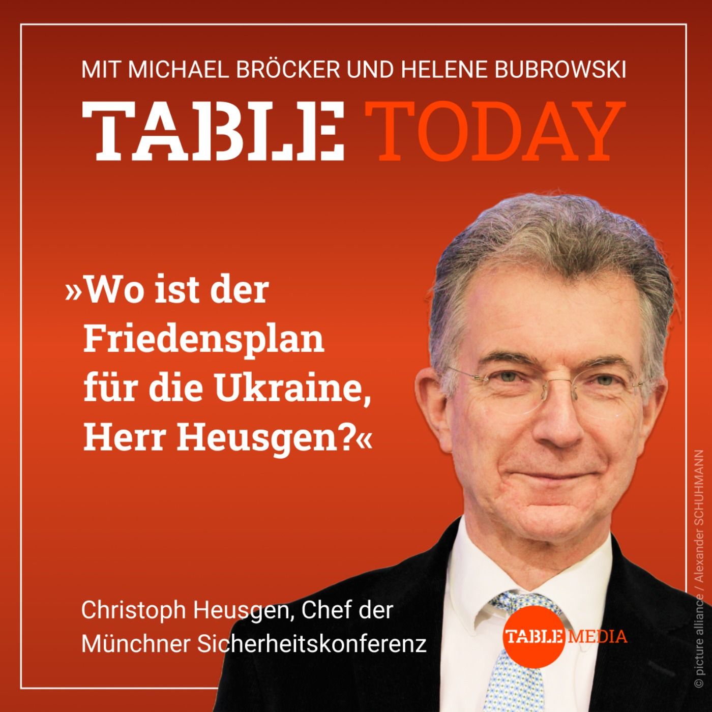 Wo ist der Friedensplan für die Ukraine, Herr Heusgen?