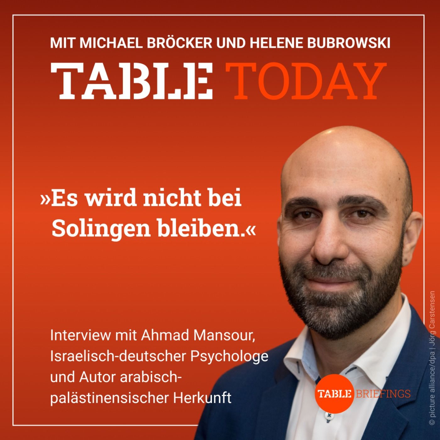 "Es wird nicht bei Solingen bleiben."