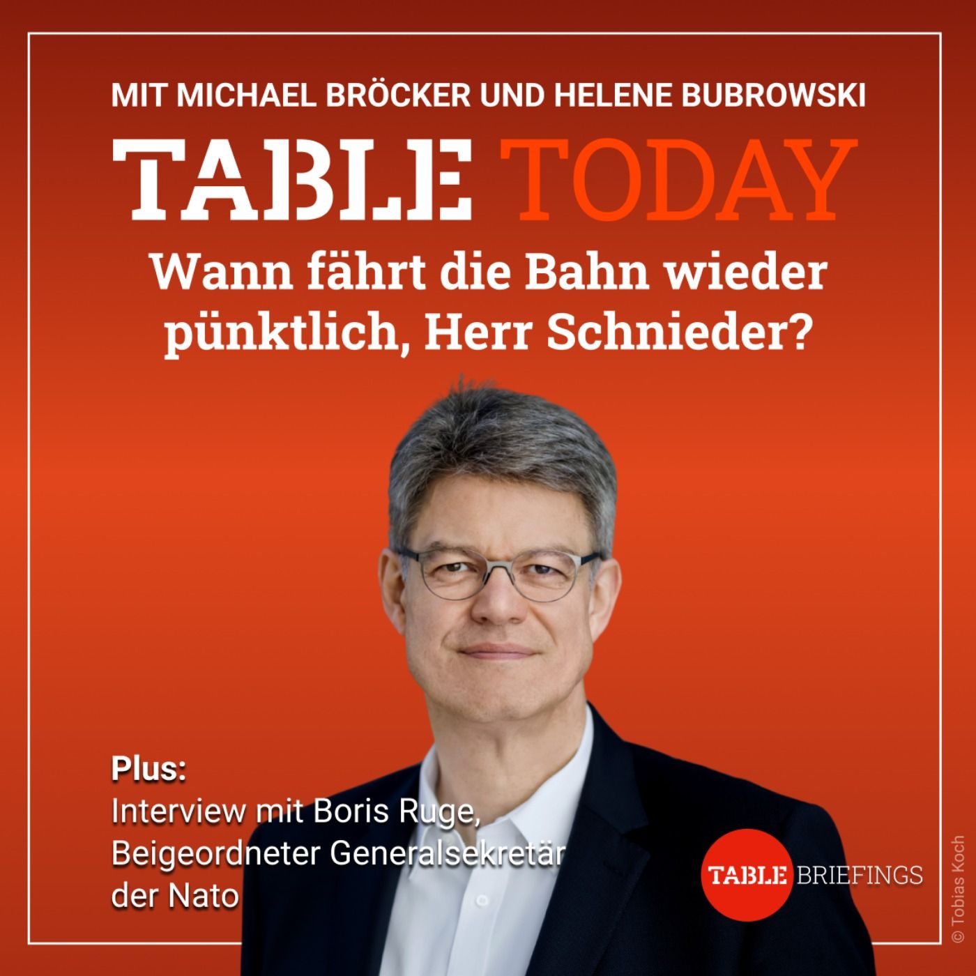 Wann fährt die Bahn wieder pünktlich, Herr Schnieder?