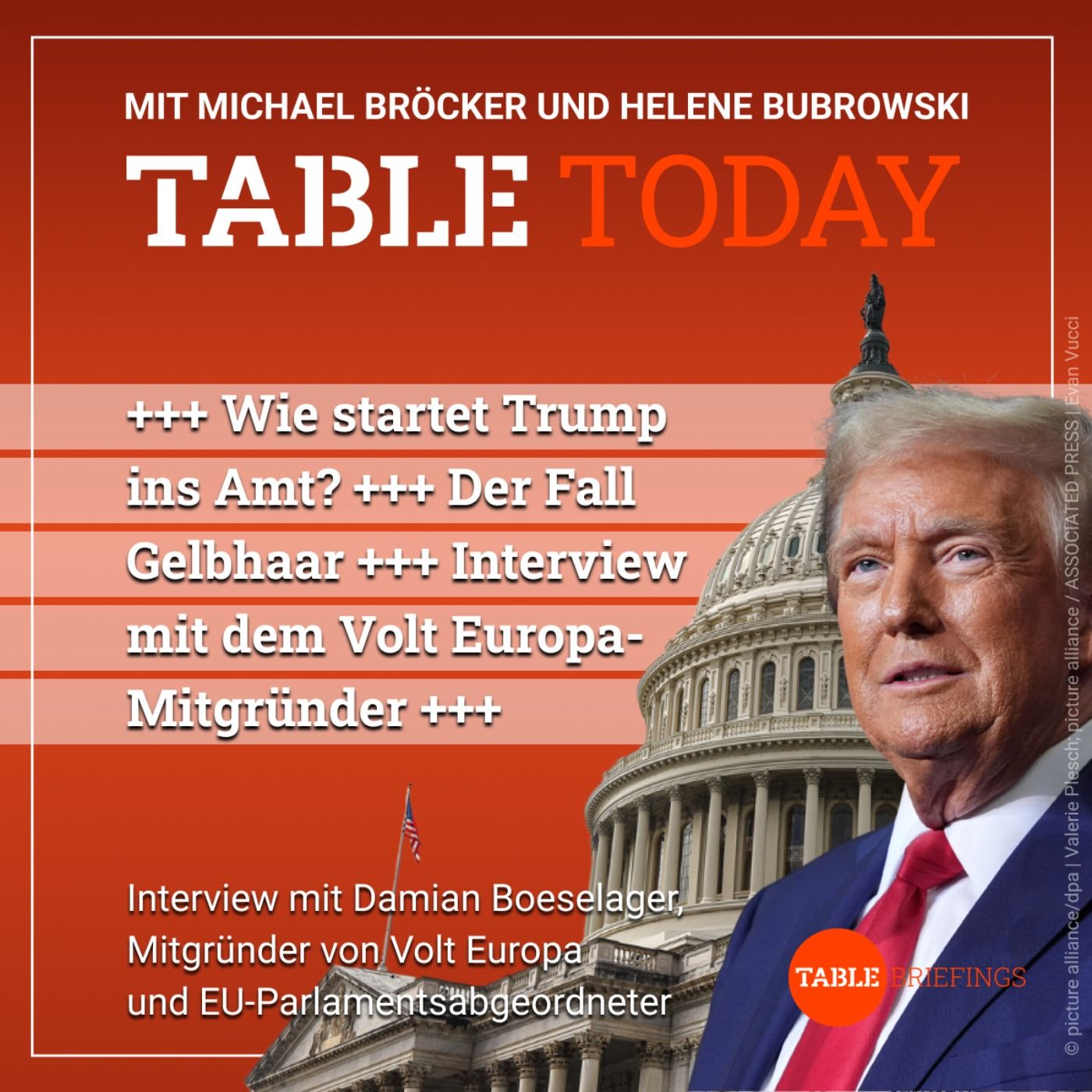 ++Wie startet Trump ins Amt?++Der Fall Gelbhaar++Interview mit dem VOLT Europa-Mitgründer ++