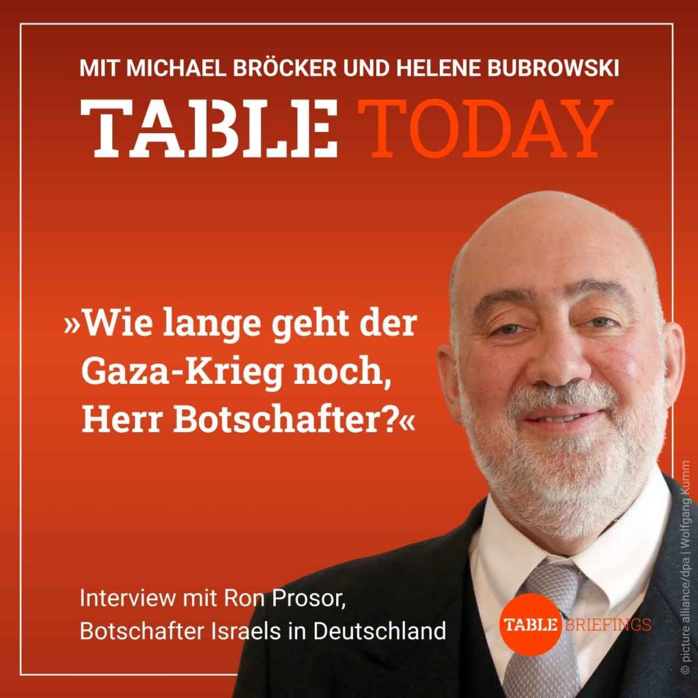 Wie lange geht der Gaza-Krieg noch, Herr Botschafter?