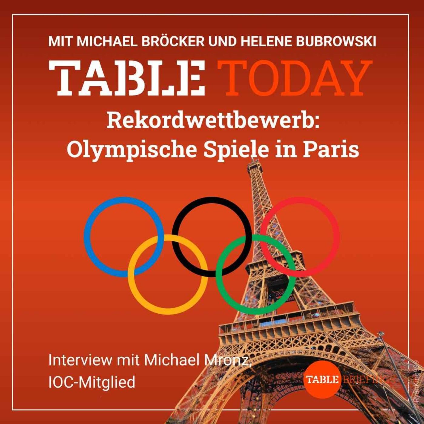 Rekordwettbewerb: Olympische Spiele in Paris