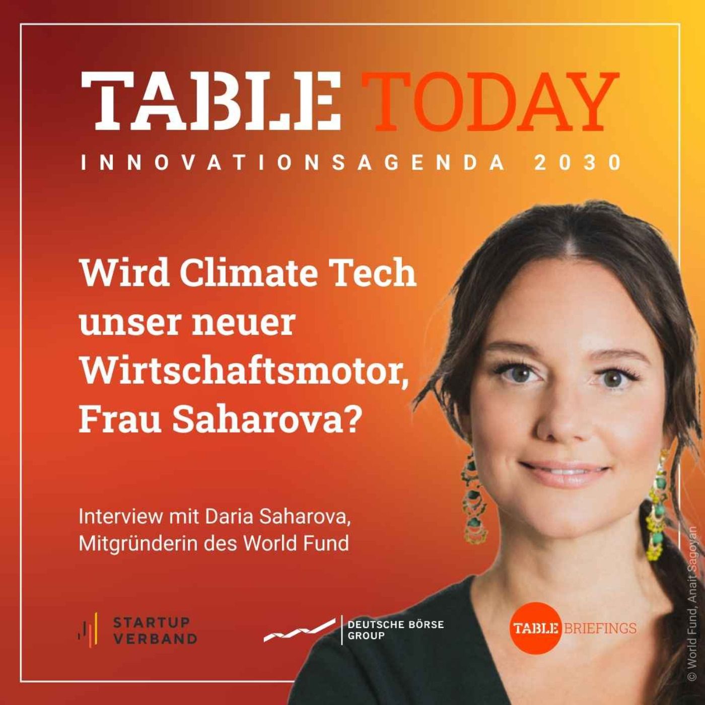 Wird Climate Tech unser neuer Wirtschaftsmotor, Frau Saharova?
