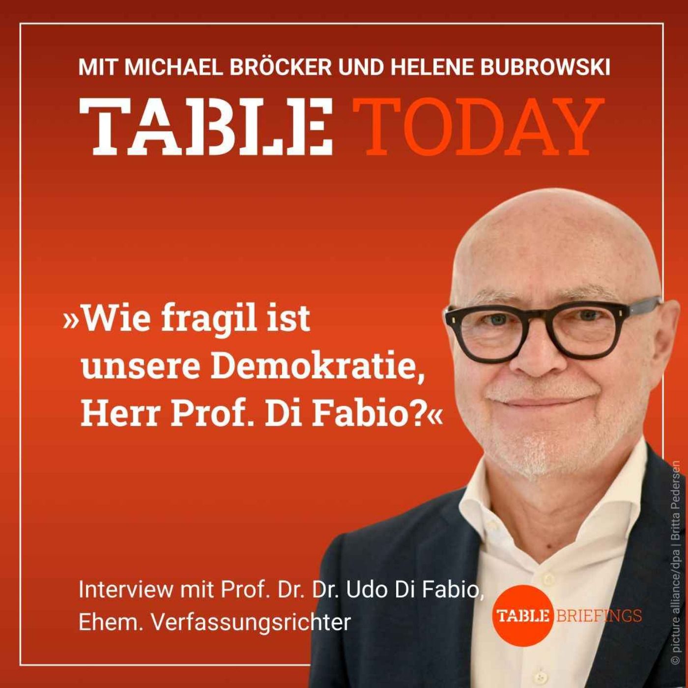 Wie fragil ist unsere Demokratie, Herr Prof. Di Fabio?