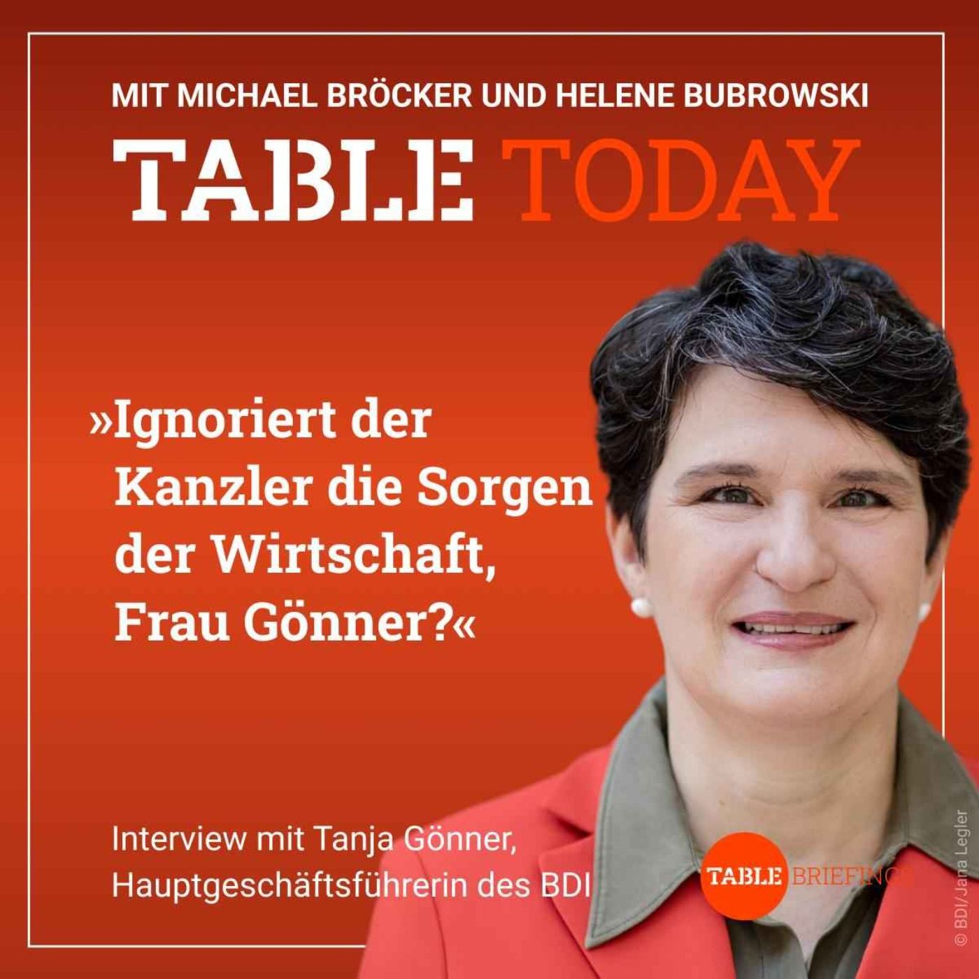 Ignoriert der Kanzler die Sorgen der Wirtschaft, Frau Gönner?