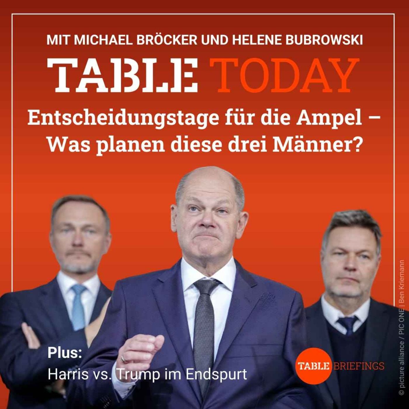 Entscheidungstage für die Ampel - Was planen diese drei Männer?