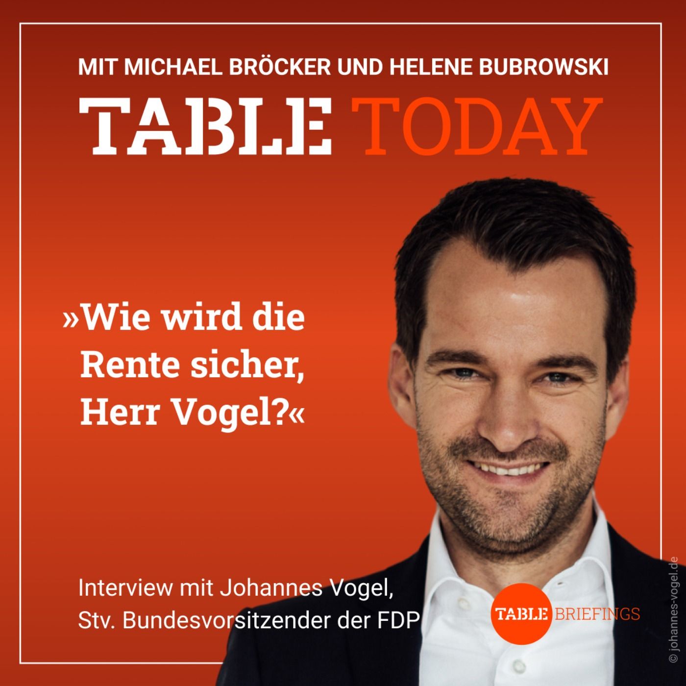 Wie wird die Rente sicher, Herr Vogel?