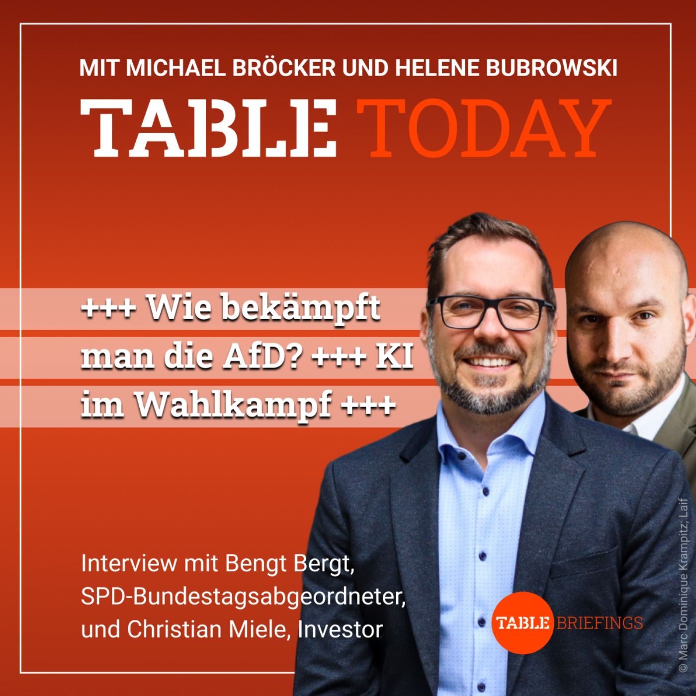 +++ Wie bekämpft man die AFD? +++ KI im Wahlkampf +++