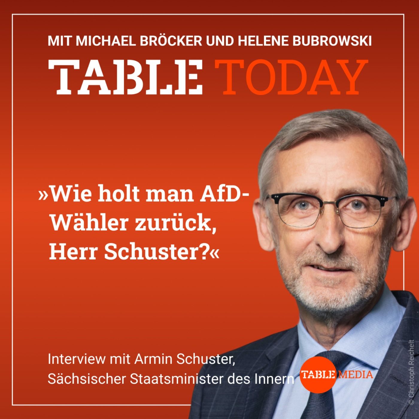 Wie holt man AfD-Wähler zurück, Herr Schuster?