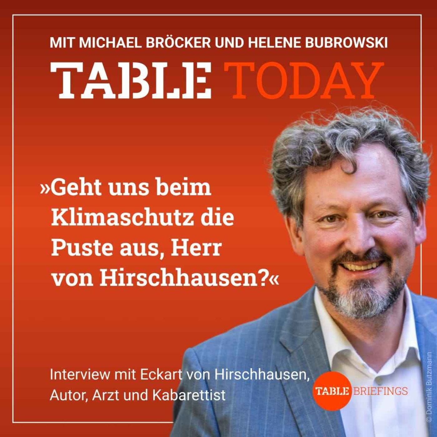 Geht uns beim Klimaschutz die Puste aus, Herr von Hirschhausen?