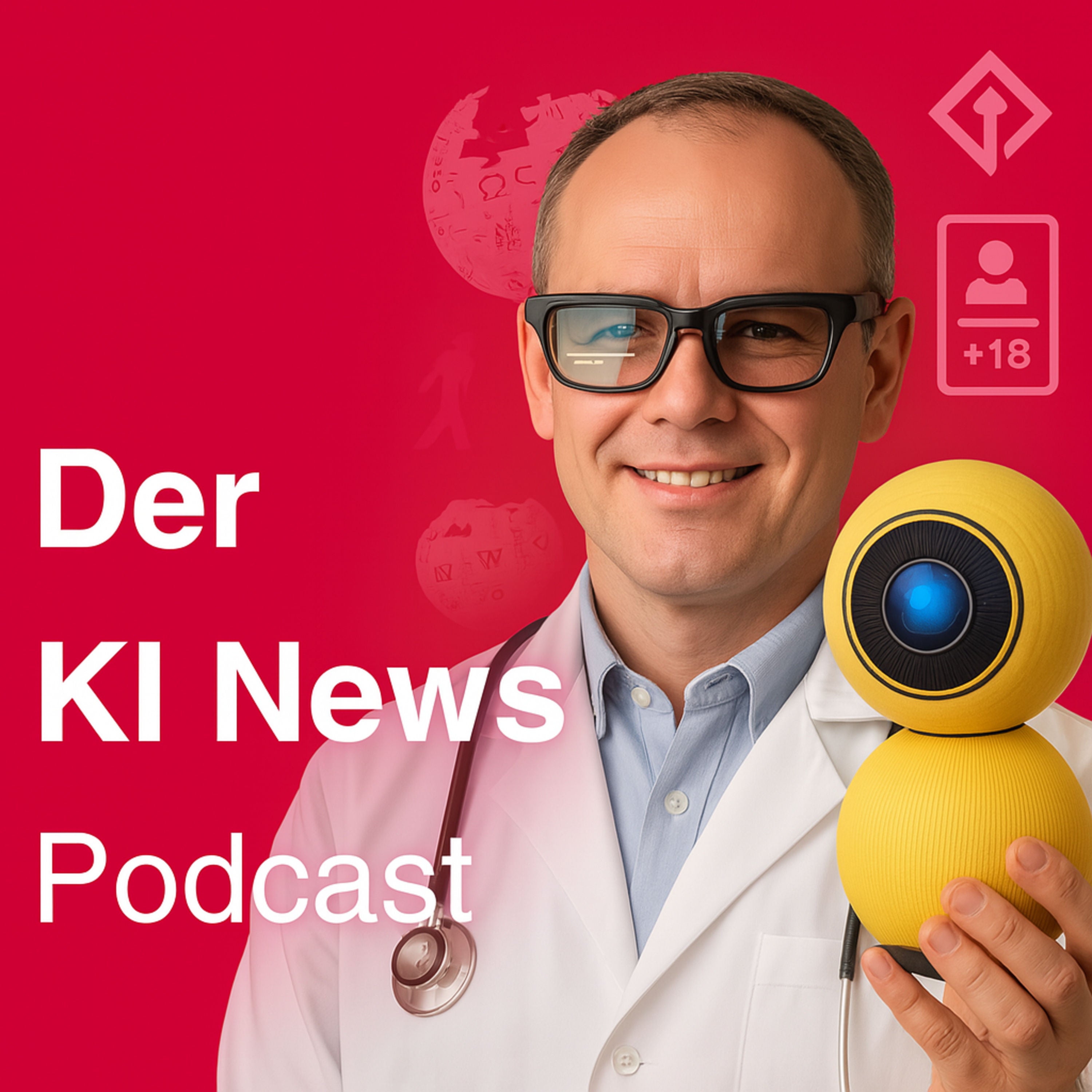 Apples LLM-Chef wechselt zu Meta | OpenAI kritisiert Meta | Cloudflare KI Crawler Sperre | Google & Sparkasse Altersverifikation | Wikipedia oft fehlerhaft | Samsungs Roboter Ballie verzögert sich