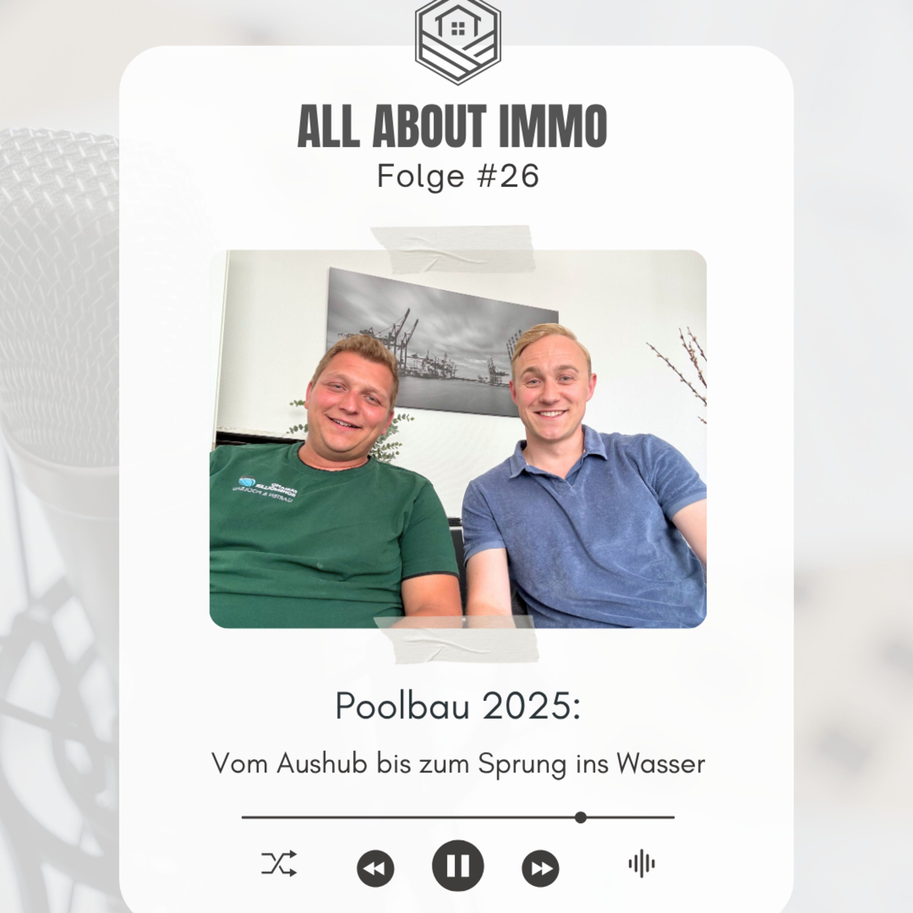 #26 Poolbau 2025: Vom Aushub bis zum Sprung ins Wasser