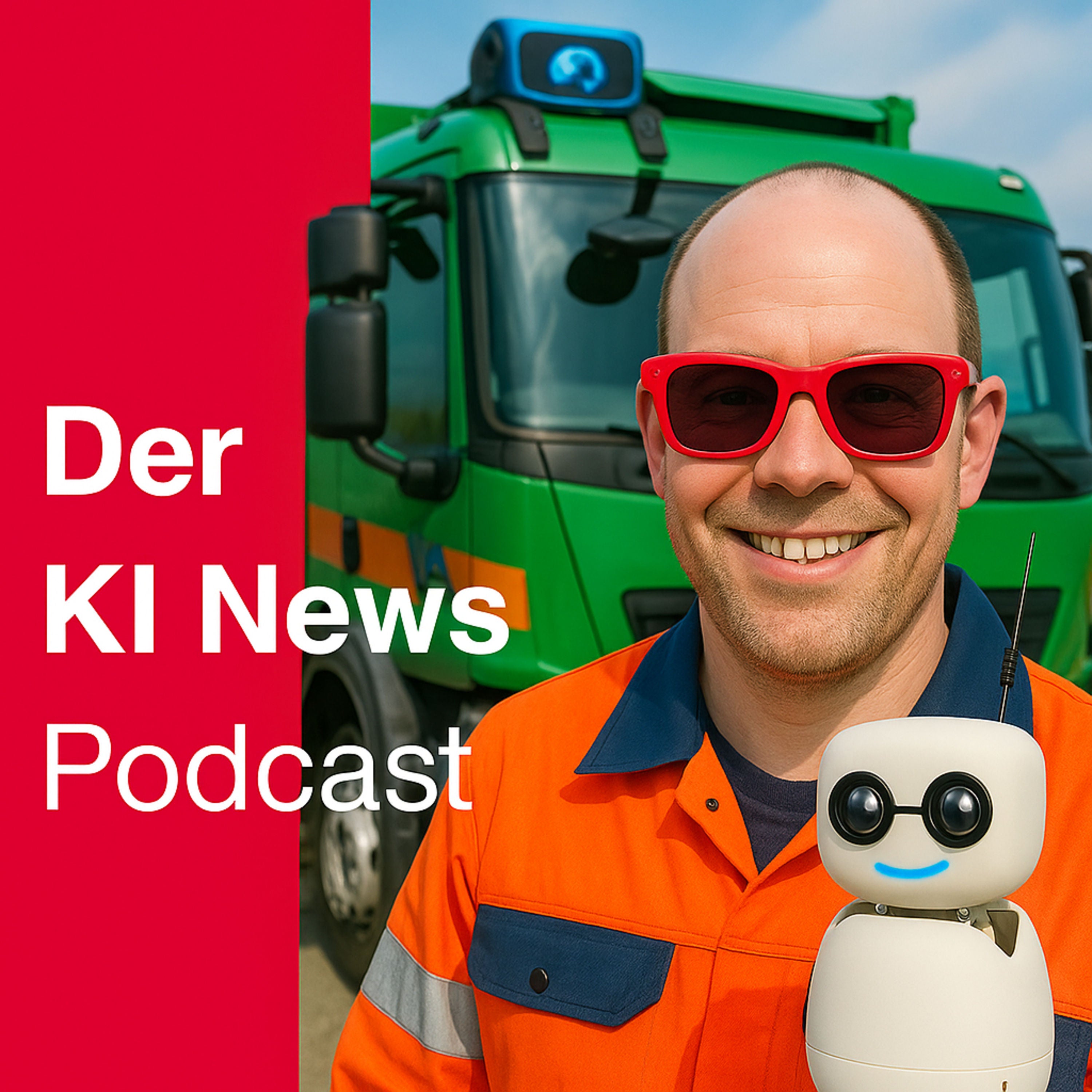 Münster: KI in der Biotonne | Perplexity KI Browser Comet | OpenAI KI Browser & Open Weight Modell | Android Smartwatch mit Gemini | Google Firebase Studio KI Update | Grok 4 | Huggins Face Roboter
