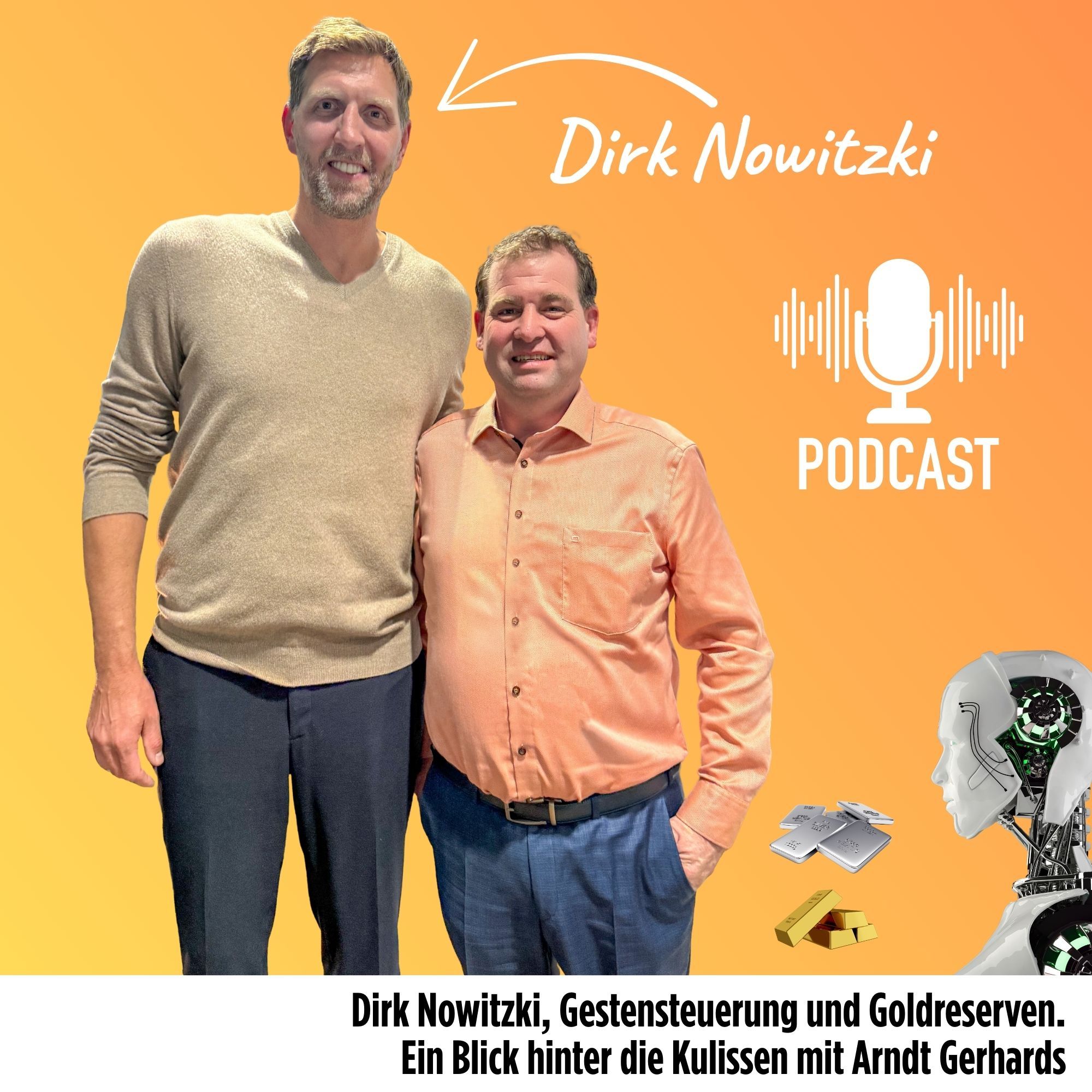 Dirk Nowitzki, Gestensteuerung und Goldreserven – Ein Blick hinter die Kulissen mit Arndt Gerhardts