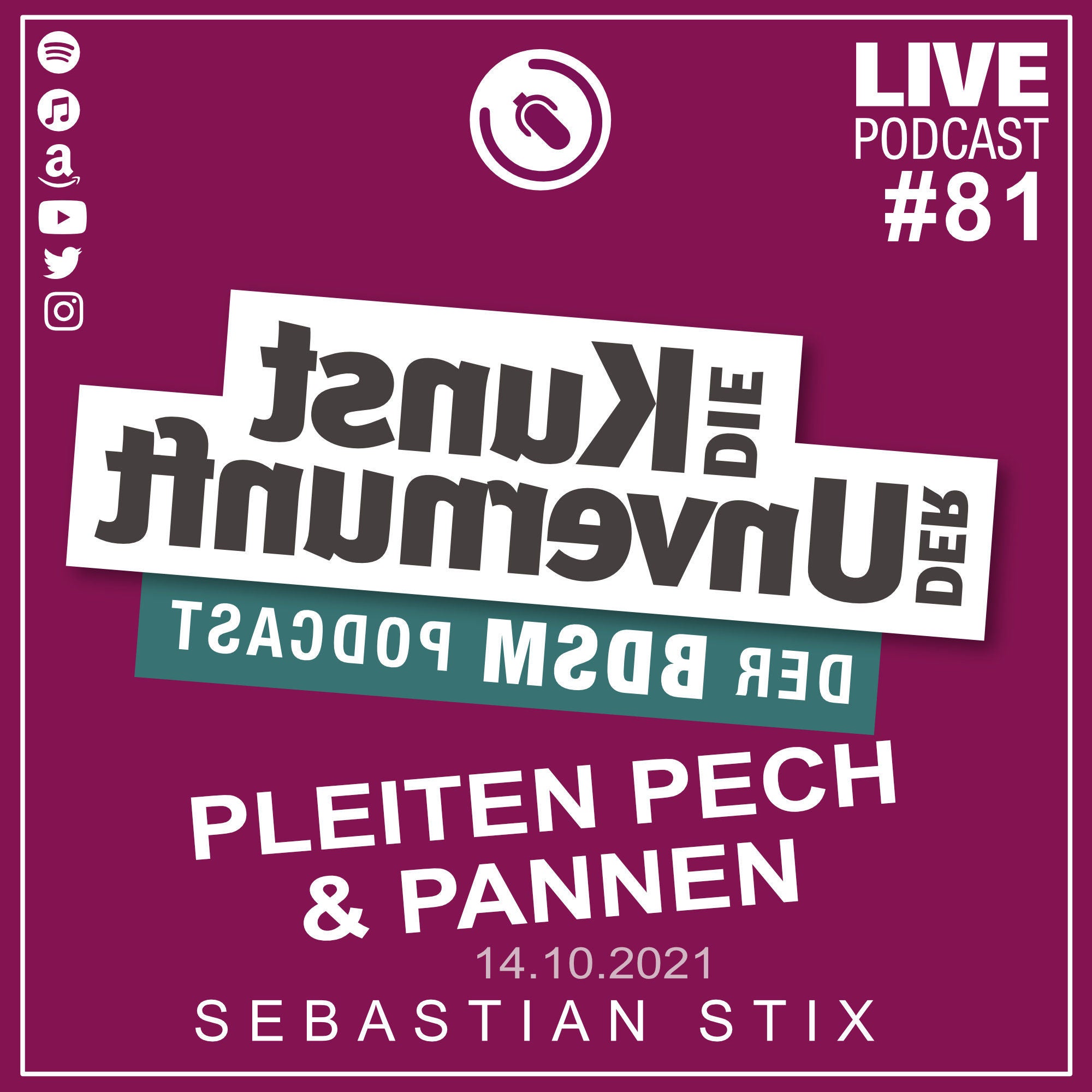 Unvernunft Live 14.10.2021 - Pleiten, Pech und Pannen