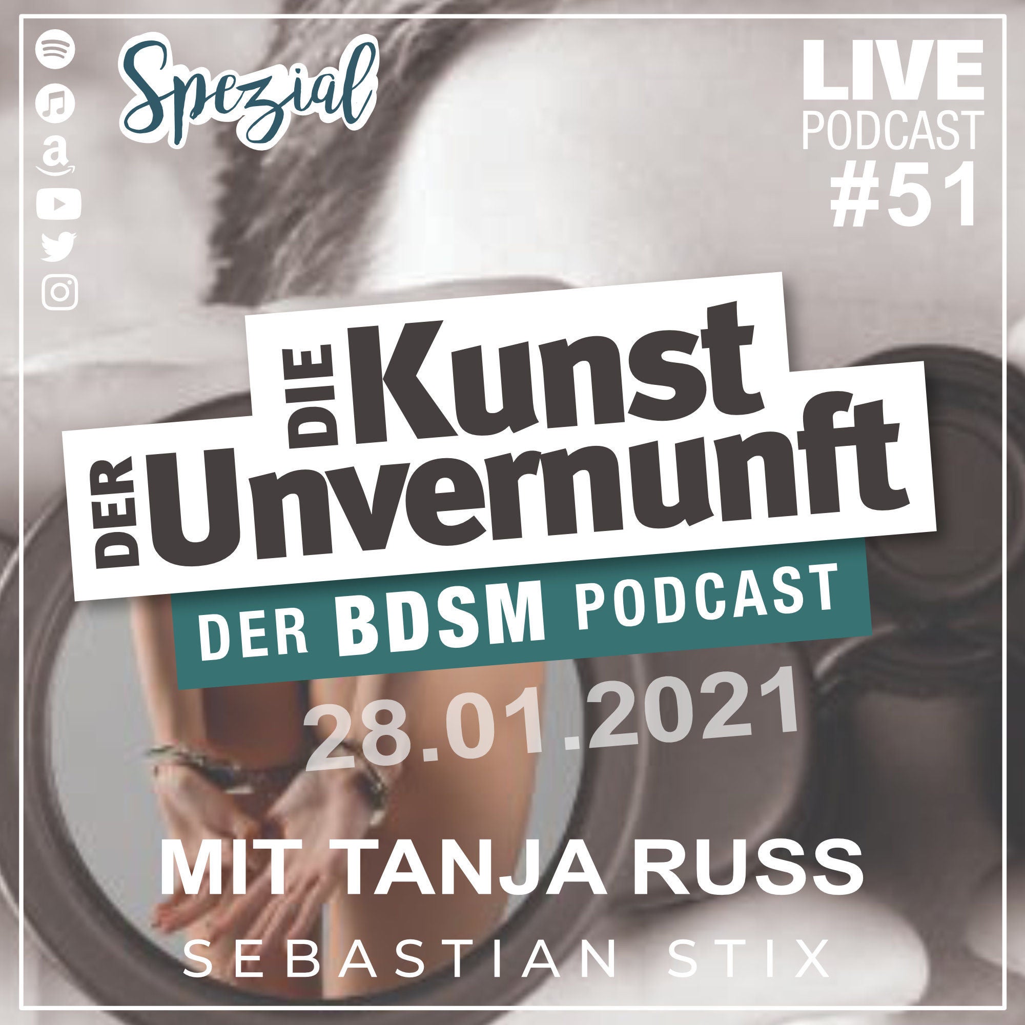 Unvernunft Live Spezial 28.01.2021 - Leseabend mit Tanja Russ