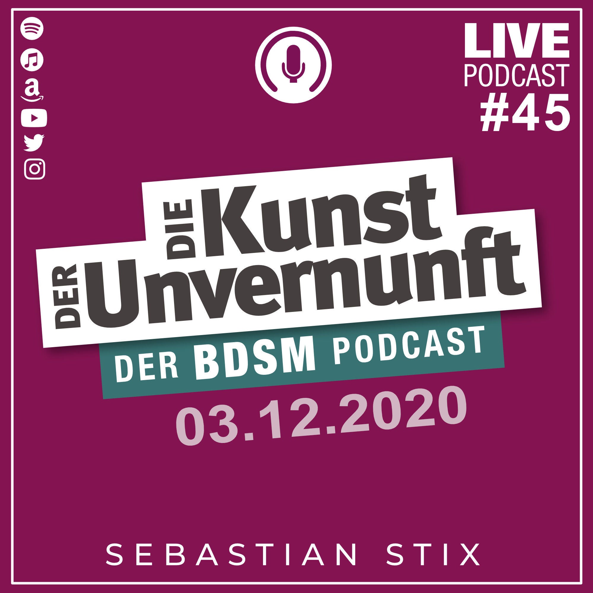 Unvernunft Live 03.12.2020 - FRAG DIE SMJG