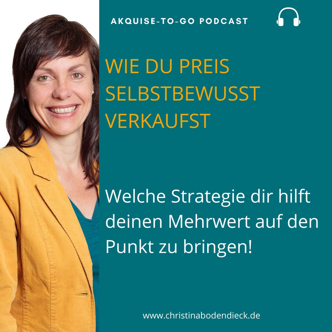 #107 Wie du deinen Preis als Solounternehmer selbstbewusst verkaufst