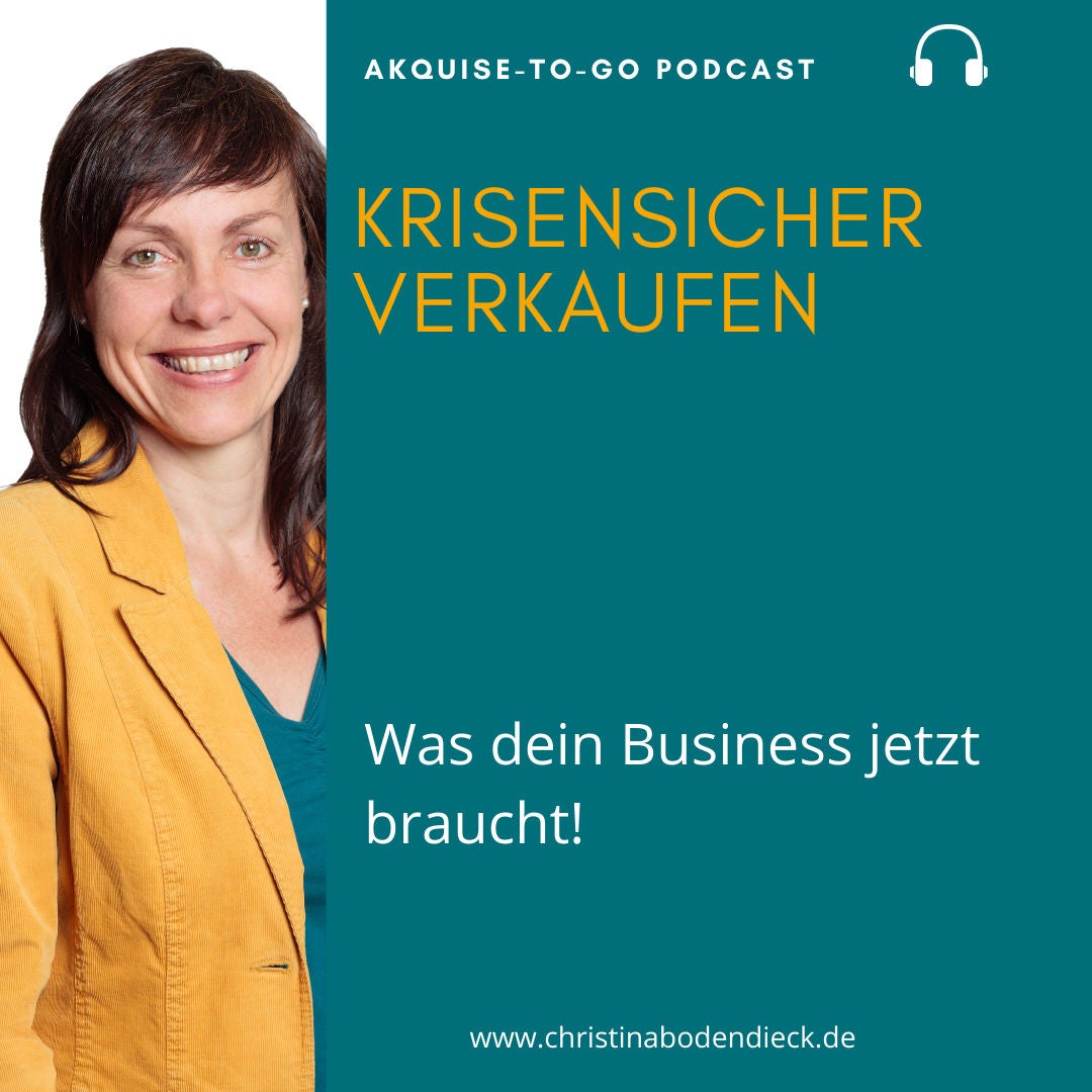 #103 Krisensicher verkaufen was dein Business jetzt braucht