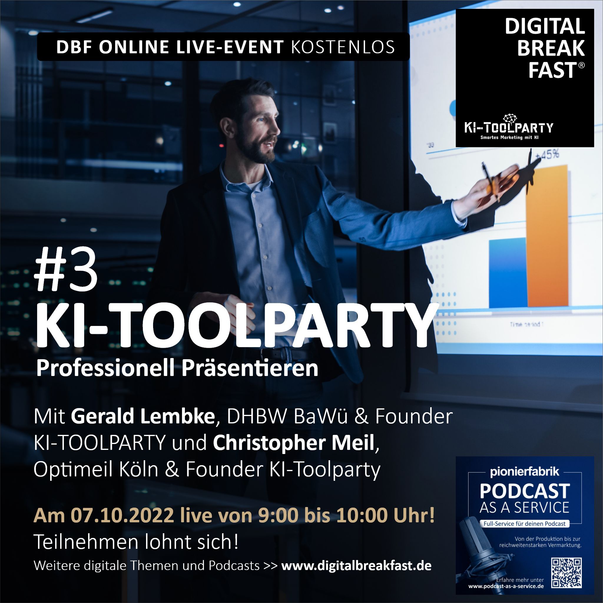 EP 108 I KI-TOOLPARTY #3 | Professionell präsentieren