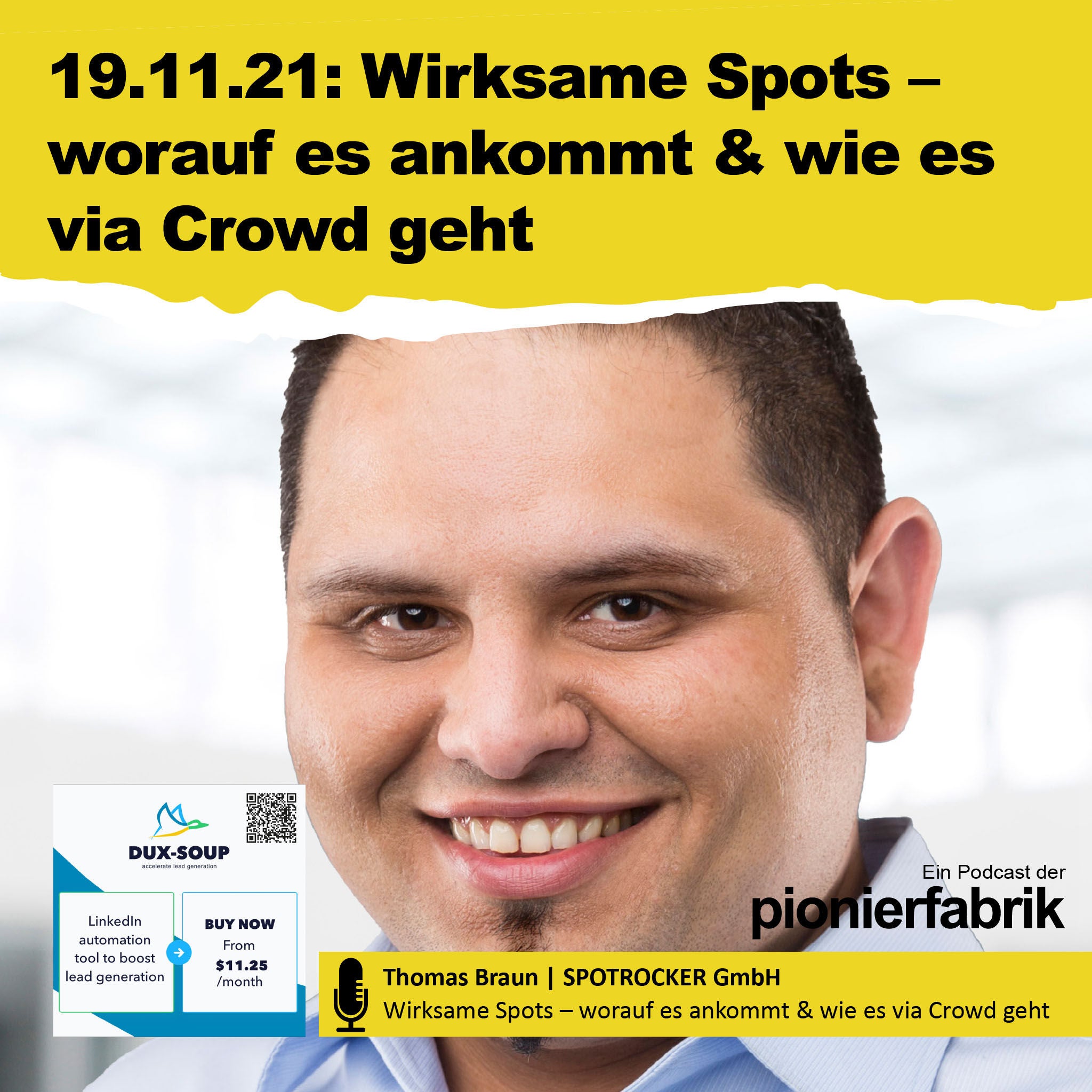 EP 48 | Wirksame Spots – worauf es ankommt & wie es via Crowd geht