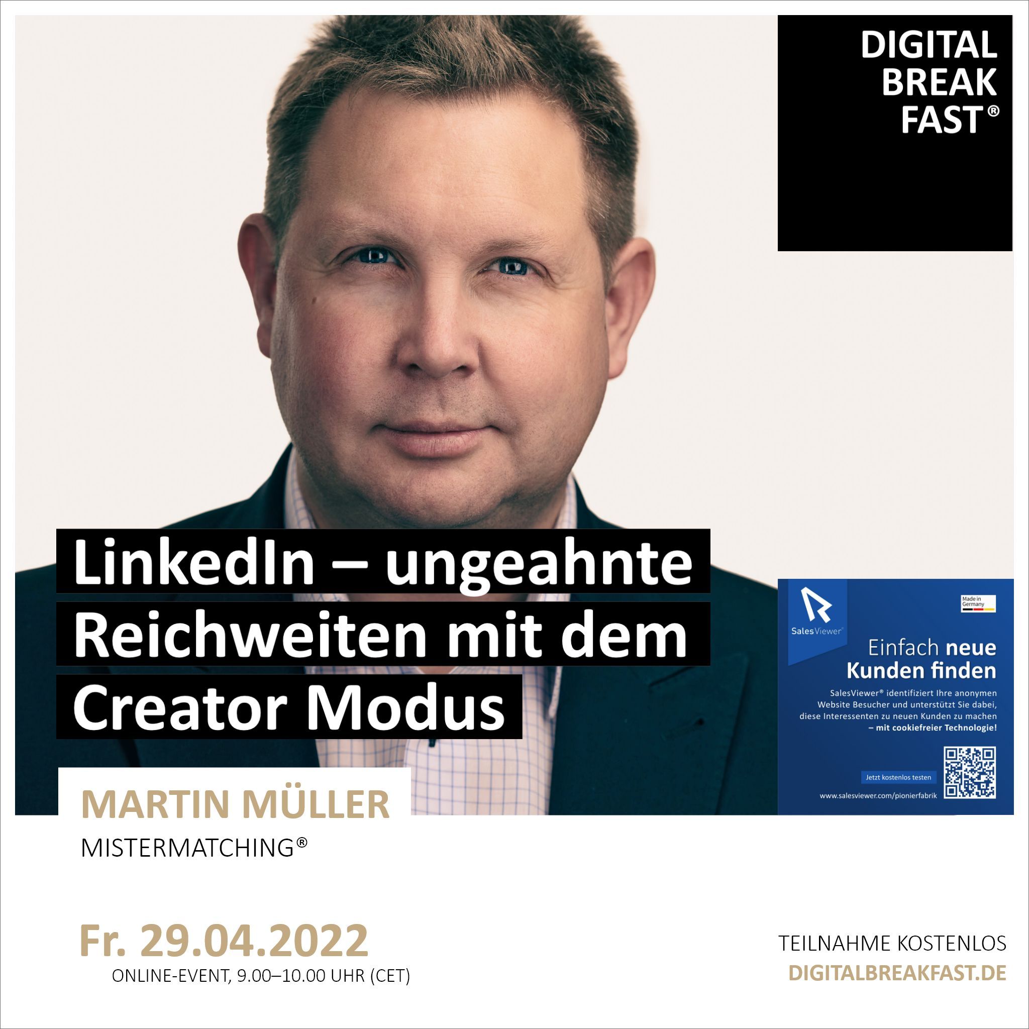 EP 75 | 20.04.2022 I LinkedIn – ungeahnte Reichweiten mit dem Creator Modus