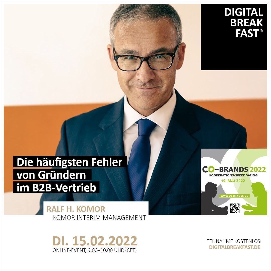 EP 63 | 15.02.2022 | Die häufigsten Fehler von Gründern im B2B-Vertrieb