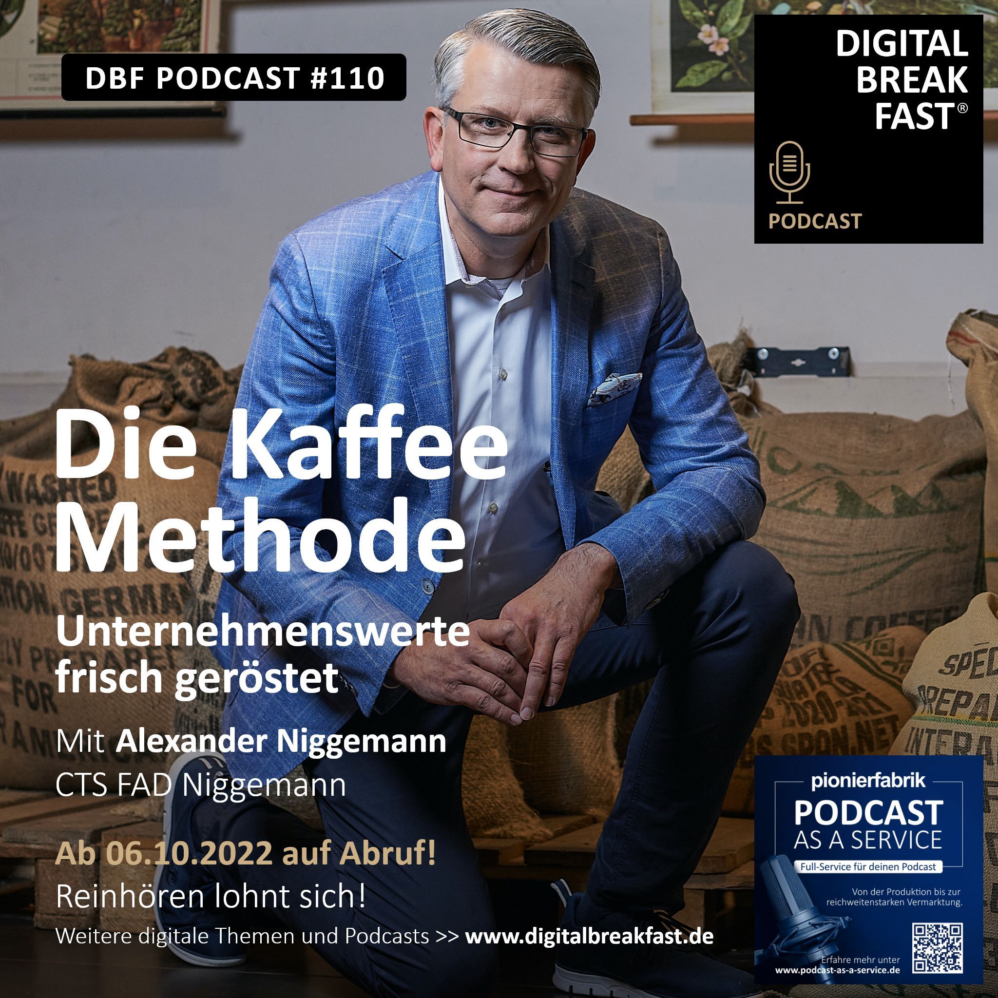 EP 110 I Die Kaffeemethode - Unternehmenswerte frisch geröstet