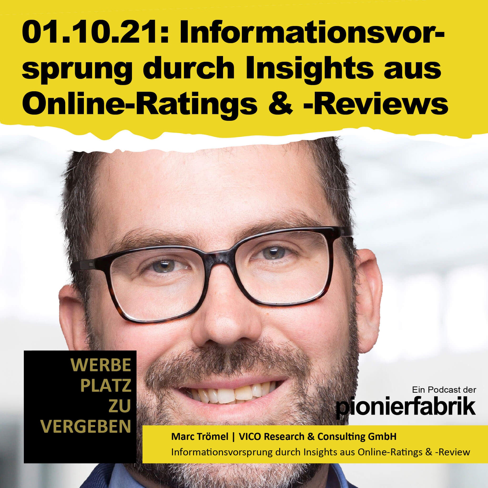 EP 37 | Informationsvorsprung durch Insights aus Online-Ratings & Reviews