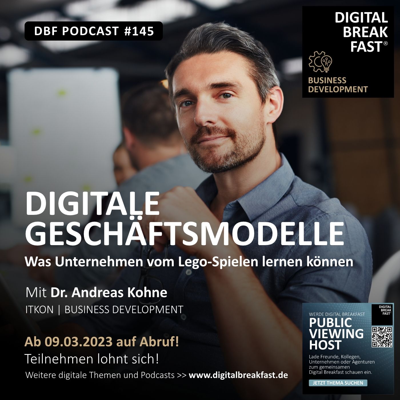 EP 145 I Digitale Geschäftsmodelle - Was Unternehmen vom Lego-Spielen lernen können.