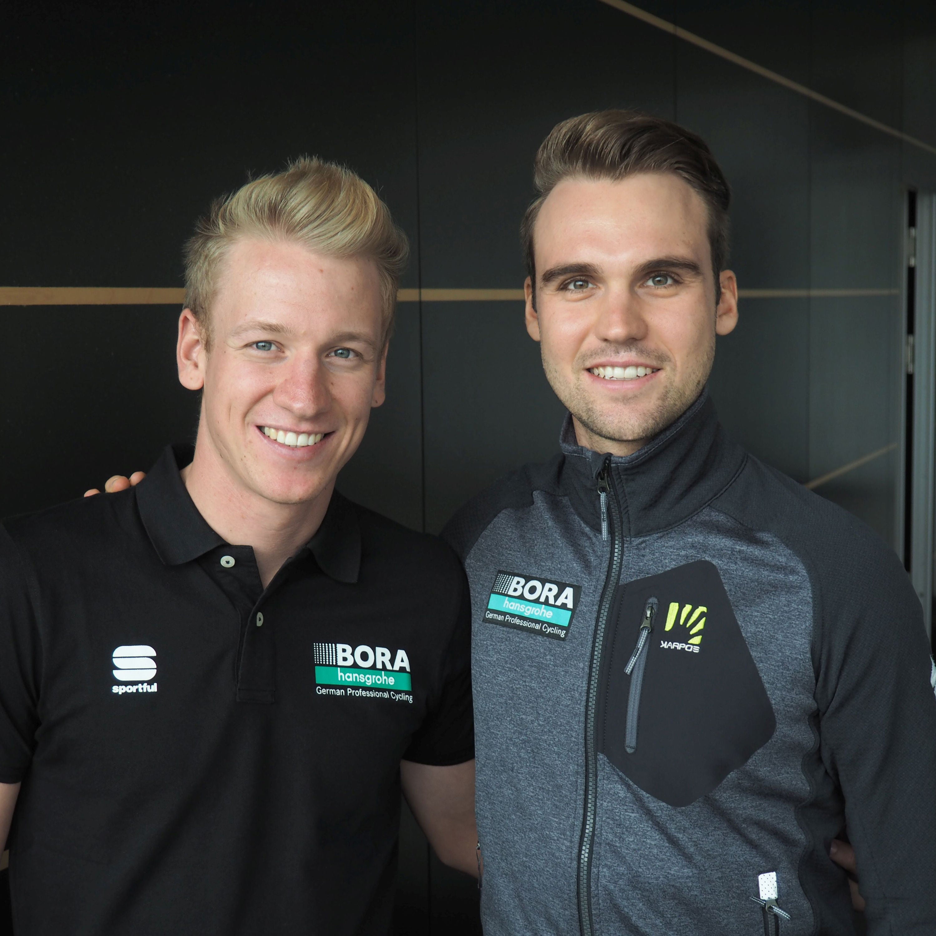 Maximilian Schachmann und Pascal Ackermann im Gespräch