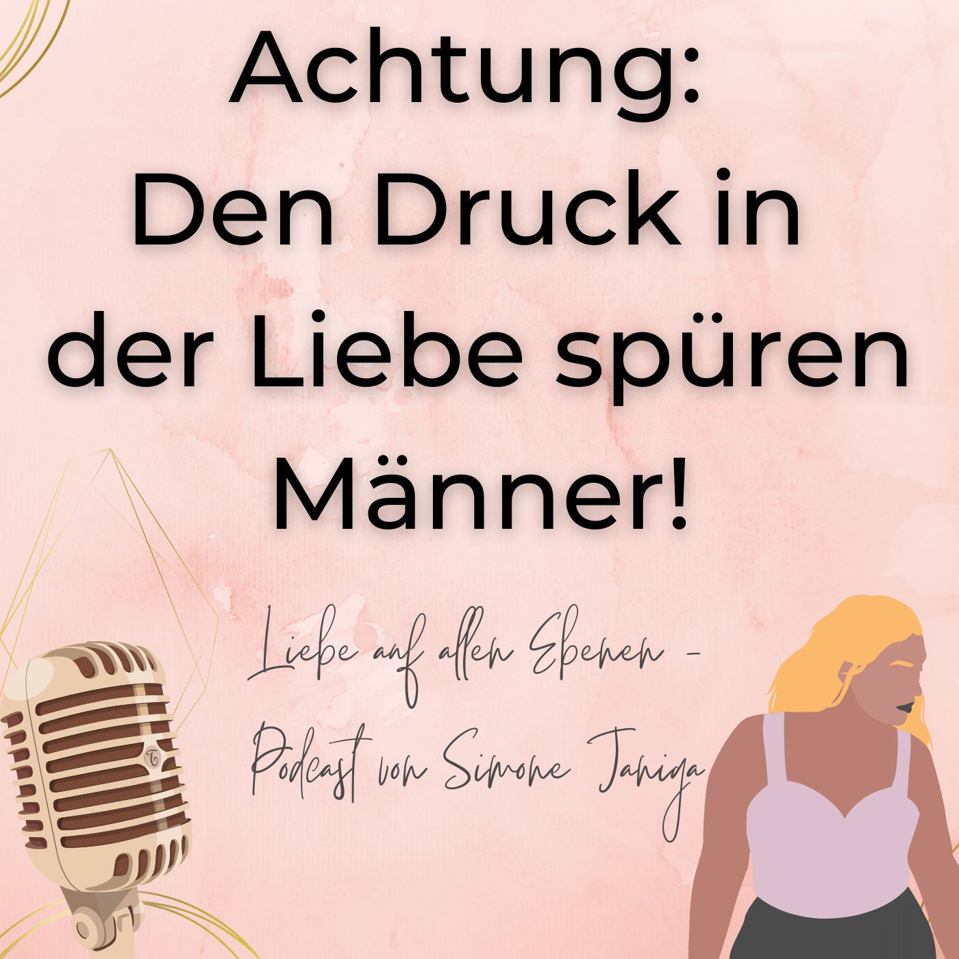 Achtung: Den Druck in der Liebe spüren Männer!