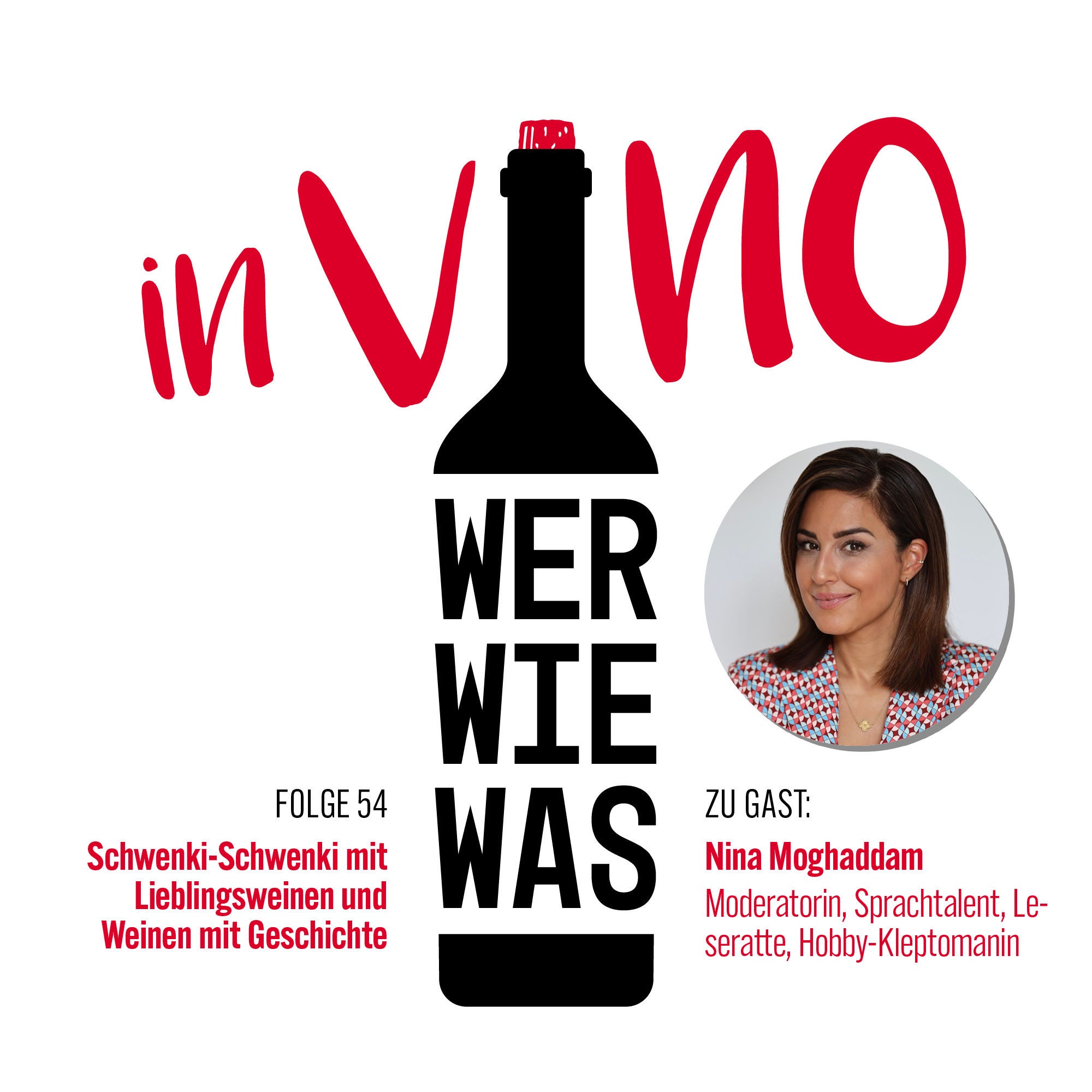 Nina Moghaddam: Schwenki-Schwenki mit Lieblingsweinen und Weinen mit Geschichte