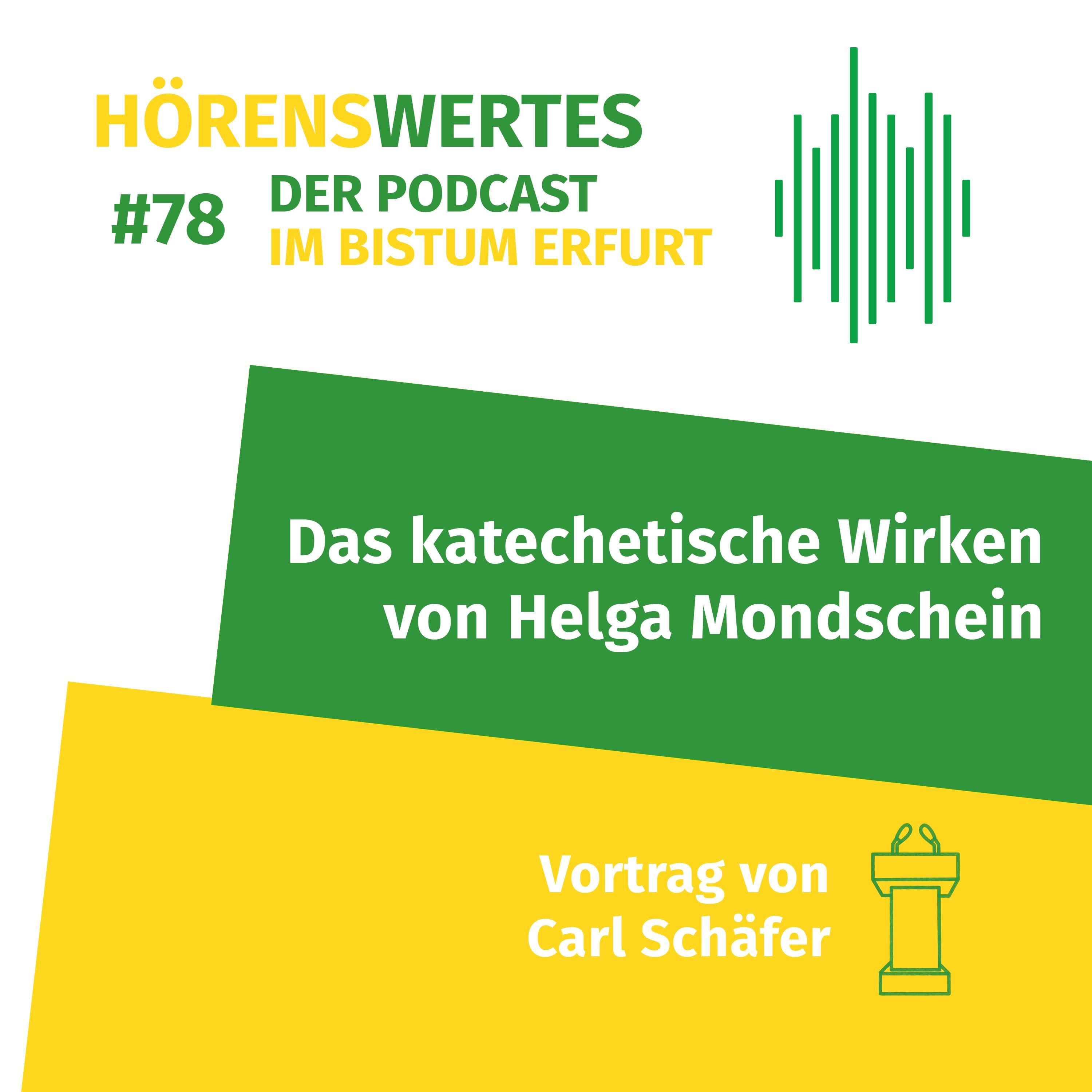 Das katechetische Wirken von Helga Mondschein