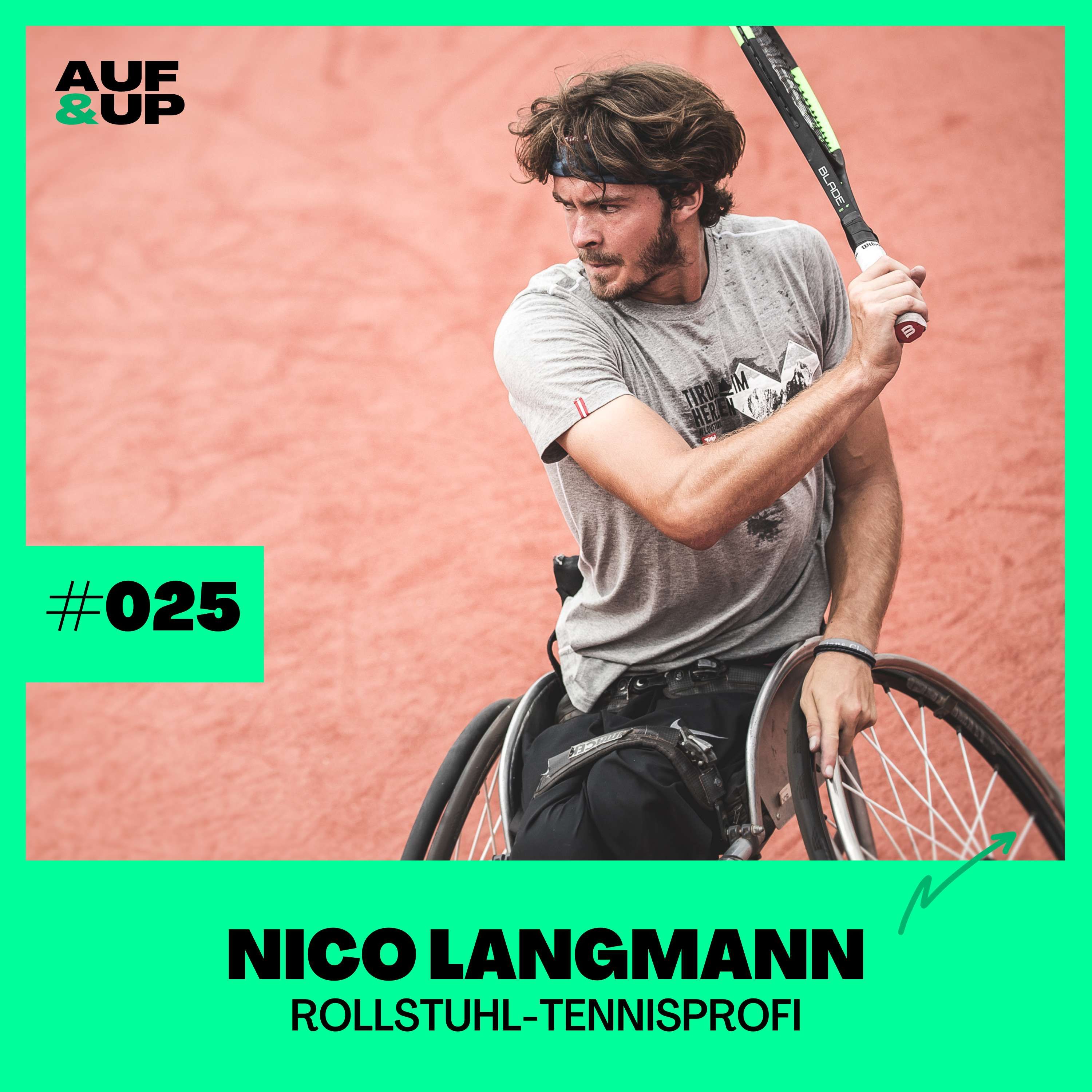 Rollstuhl-Tennisprofi Nico Langmann - wie ich meinen Traum aufgab, um mein Leben zu gewinnen | A&U #025