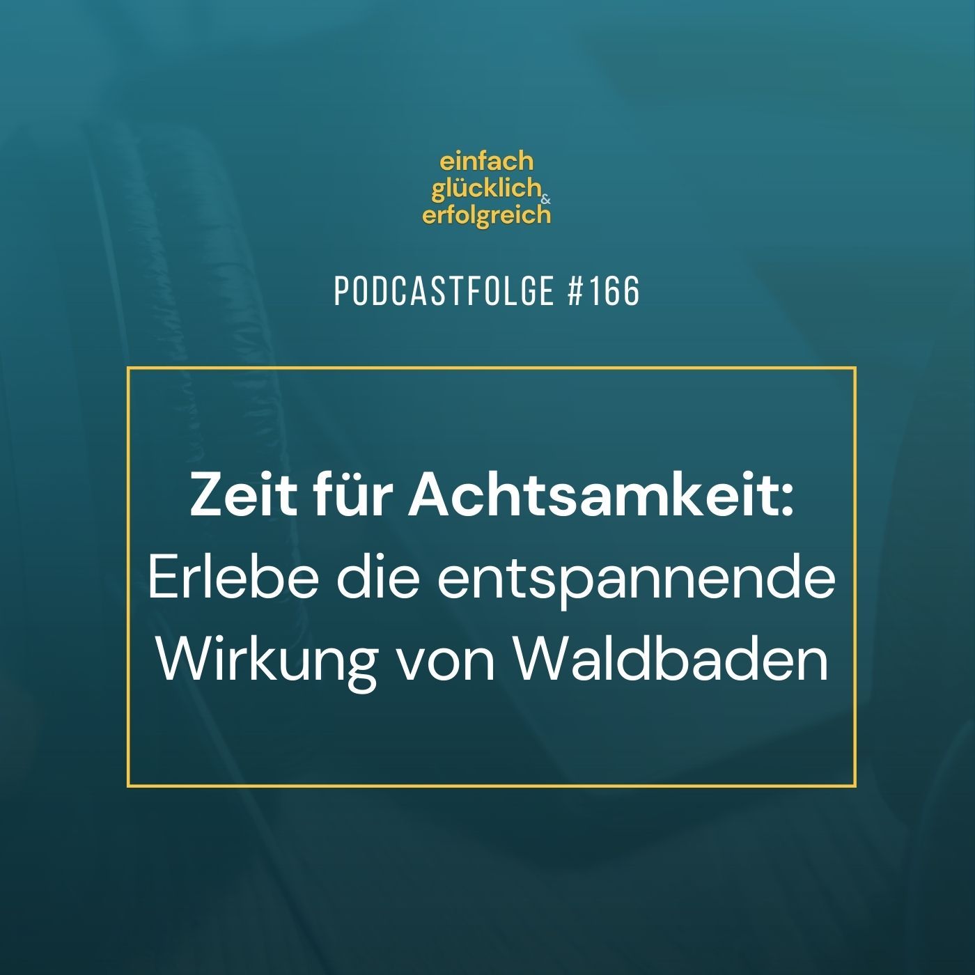 #166 - Zeit für Achtsamkeit: Erlebe die entspannende Wirkung von Waldbaden